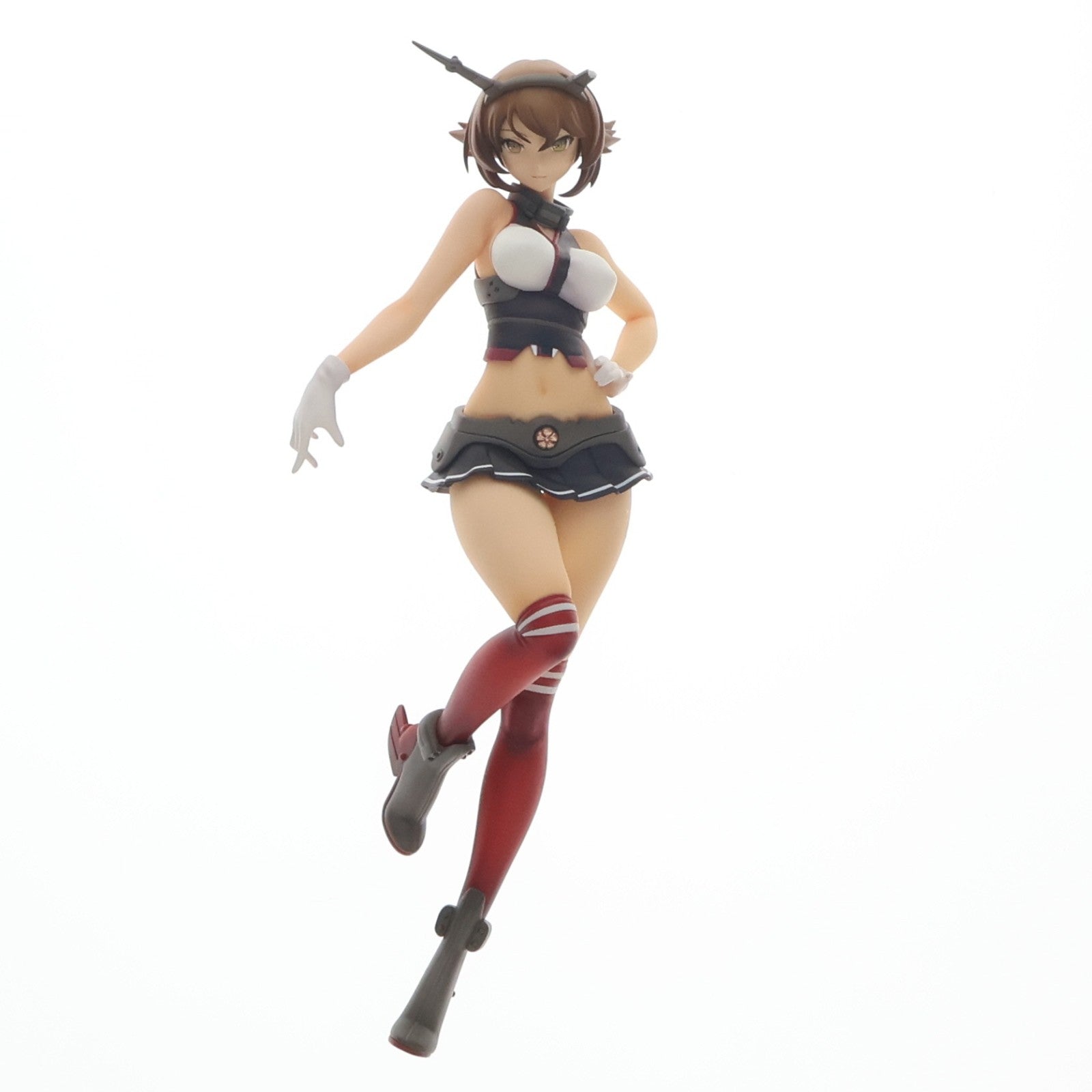 【中古即納】[FIG] 陸奥(むつ) 通常版 艦隊これくしょん -艦これ- 1/7 完成品 フィギュア 月刊ホビージャパン誌上通販&オンラインショップ限定 ホビージャパン/AMAKUNI(アマクニ)(20170923)