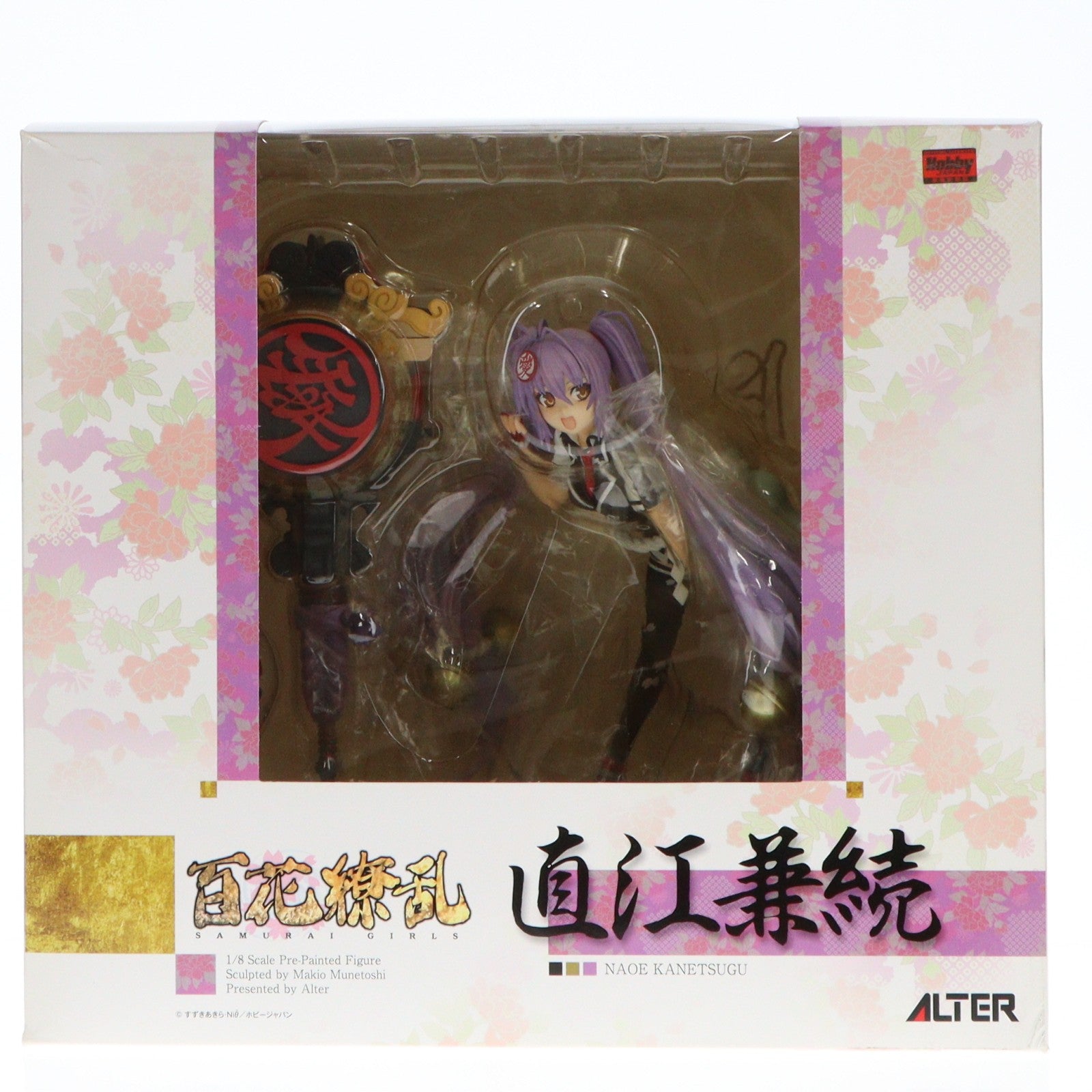 【中古即納】[FIG] 直江兼続(なおえかねつぐ) 百花繚乱 1/8 完成品 フィギュア アルター(20130809)