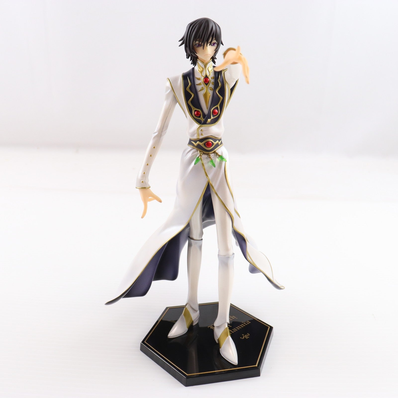 【中古即納】[FIG] (再販) G.E.M.シリーズ ルルーシュ・ヴィ・ブリタニア コードギアス 反逆のルルーシュR2 1/8 完成品 フィギュア アニメイト&一部オンラインショップ限定 メガハウス(20170630)