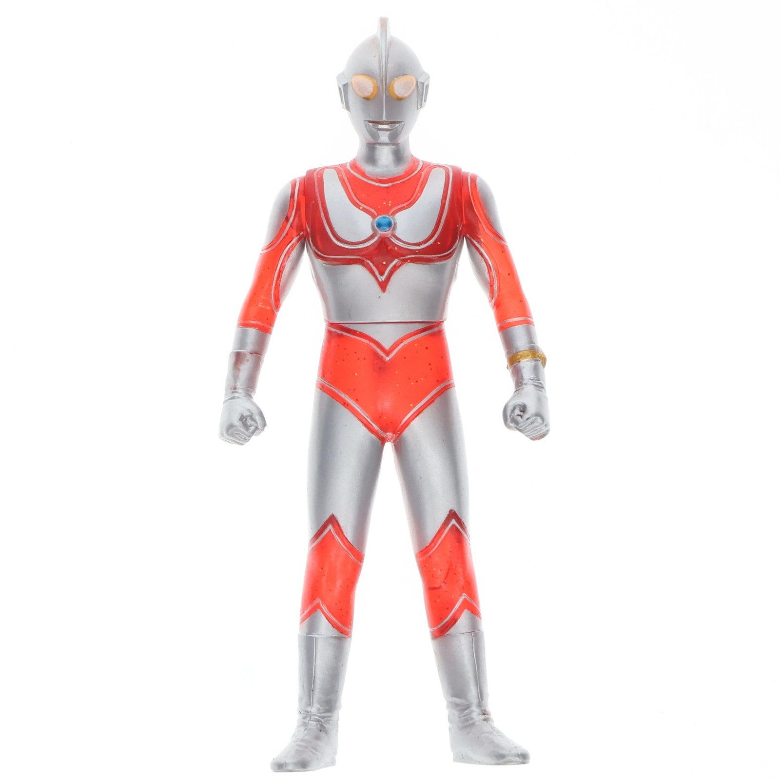 【中古即納】[SFT] ウルトラヒーローシリーズSP 帰ってきたウルトラマン クリアレッドラメバージョン 完成品 ソフビフィギュア ウルトラマンフェスティバル2007&一部ショップ限定 バンダイ(20070727)