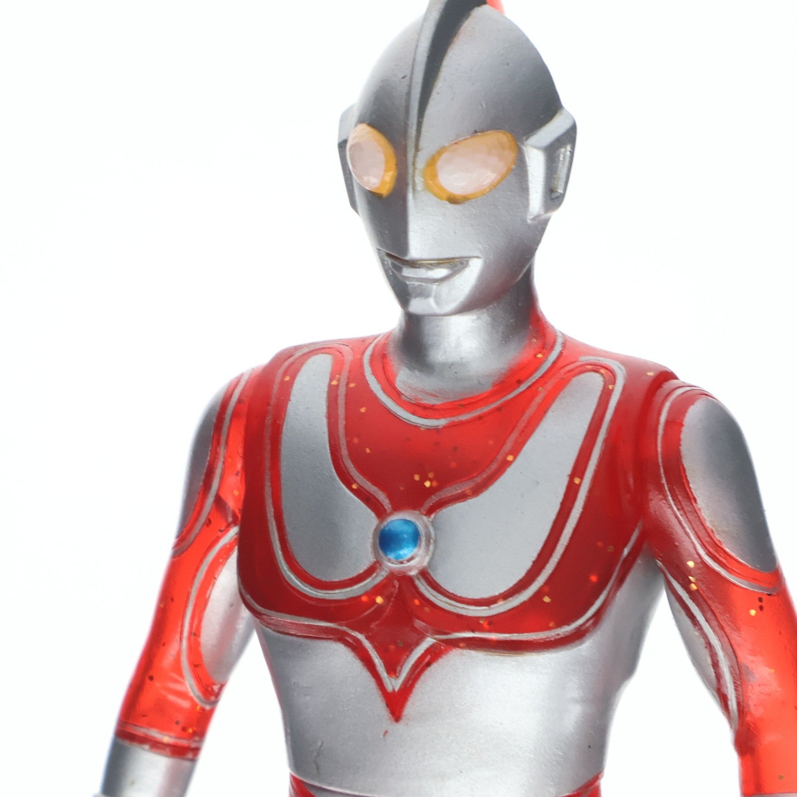 【中古即納】[SFT] ウルトラヒーローシリーズSP 帰ってきたウルトラマン クリアレッドラメバージョン 完成品 ソフビフィギュア ウルトラマンフェスティバル2007&一部ショップ限定 バンダイ(20070727)