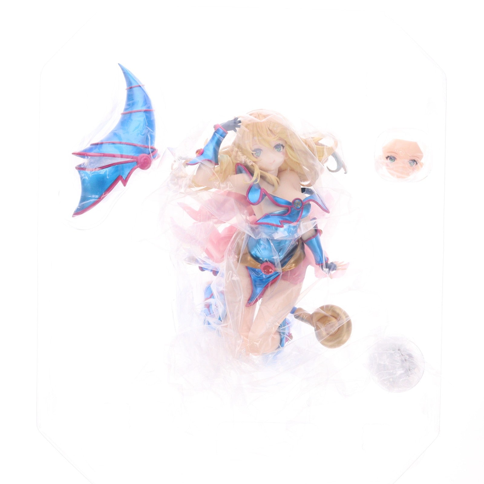 【中古即納】[FIG] 色紙&タペストリー無し WF会場限定 ブラック・マジシャン・ガール(メッキカラー) 遊☆戯☆王デュエルモンスターズ 1/6 完成品 フィギュア MAGI ARTS(マギアーツ)(20231002)