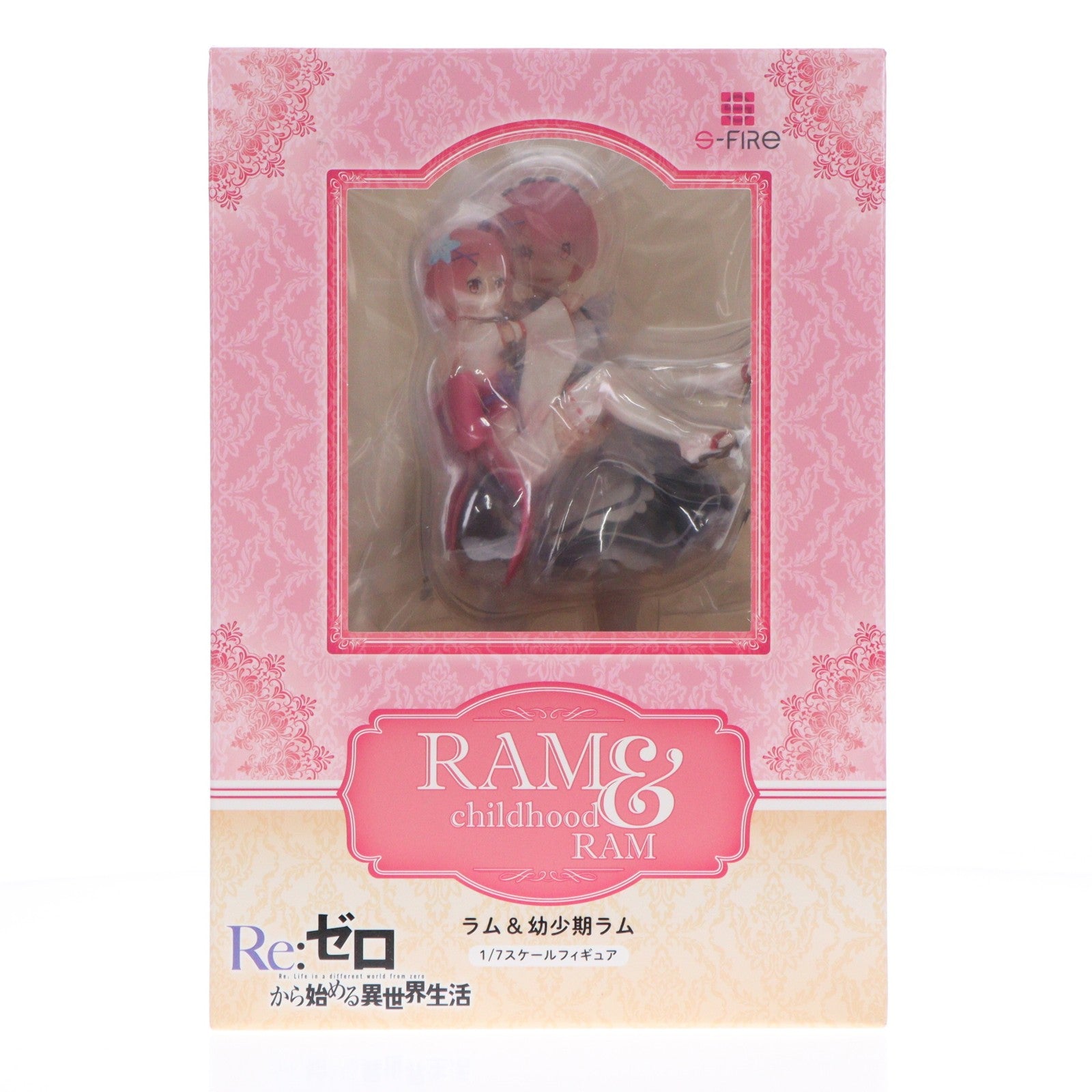 【中古即納】[FIG] ラム&幼少期ラム Re:ゼロから始める異世界生活 1/7 完成品 フィギュア S-FIRE(エスファイア)/セガ(20231020)