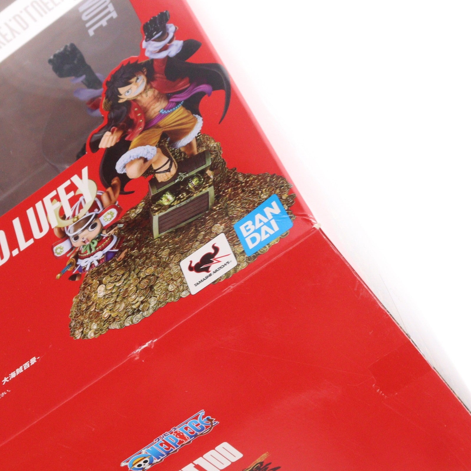 【中古即納】[FIG] フィギュアーツZERO モンキー・D・ルフィ WT100記念 尾田栄一郎描き下ろし 大海賊百景 ONE PIECE(ワンピース) 完成品 フィギュア バンダイスピリッツ(20220226)