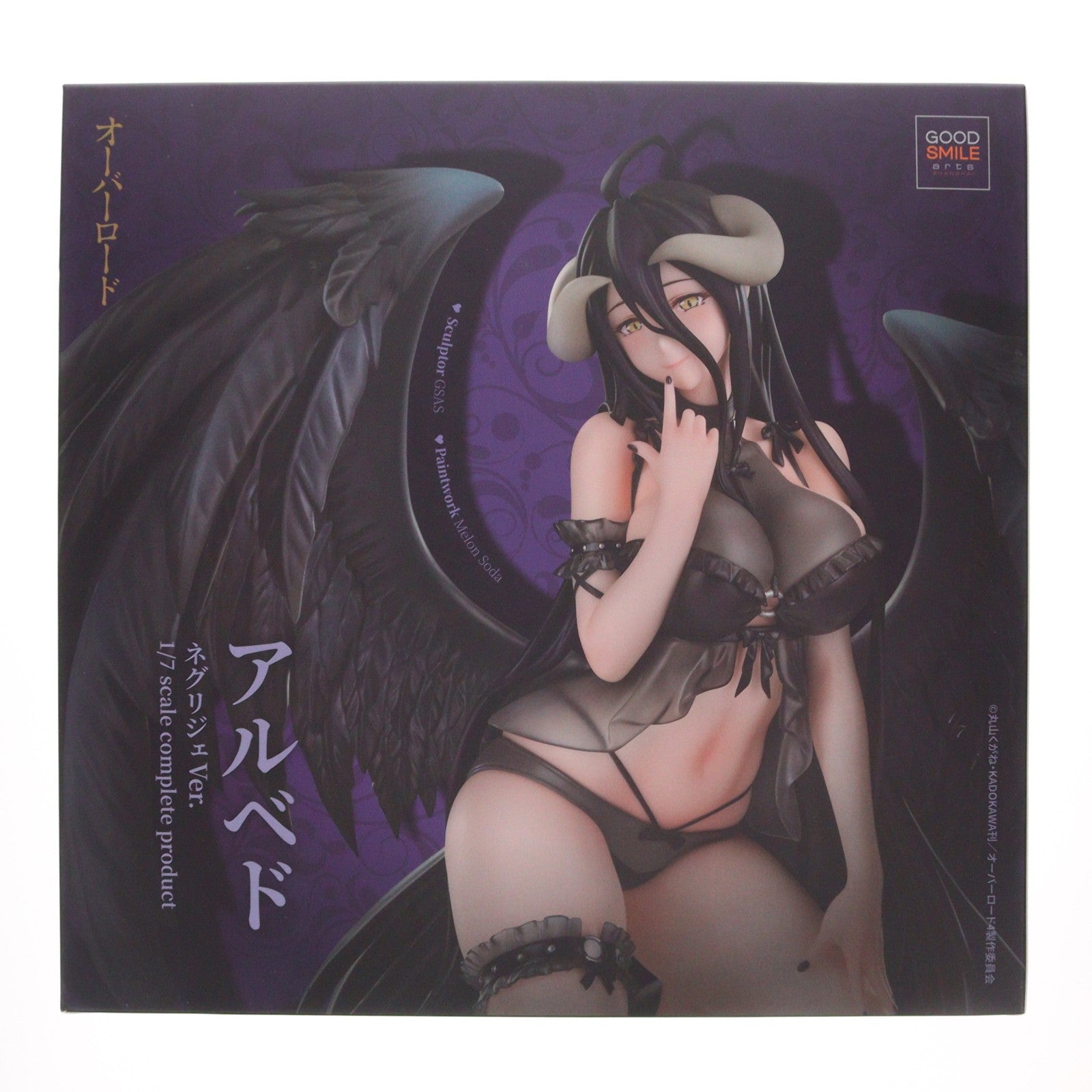 【中古即納】[FIG] アルベド ネグリジェVer. オーバーロード 1/7 完成品 フィギュア グッドスマイルアーツ上海(20250131)