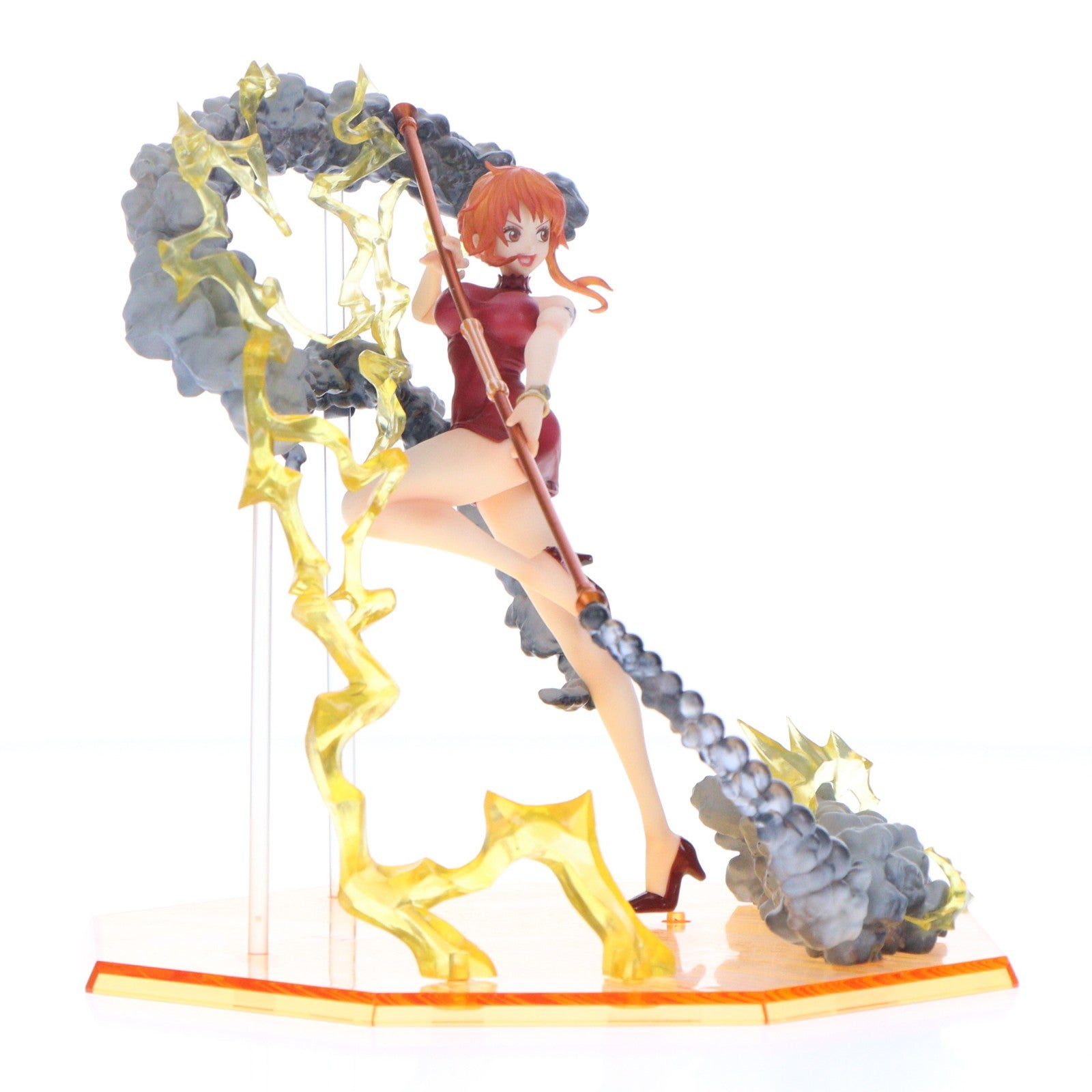 【中古即納】[FIG] フィギュアーツZERO ナミ -ブラック・ボール- ONE PIECE(ワンピース) 完成品 フィギュア バンダイ(20180810)