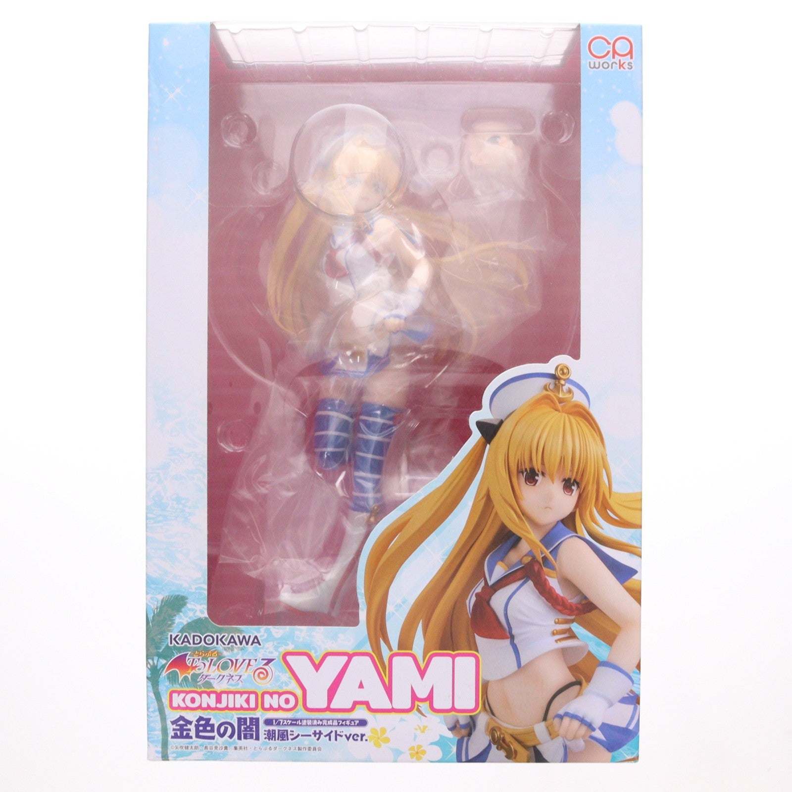【中古即納】[FIG] CAworks 金色の闇 潮風シーサイドver. To LOVEる-とらぶる- ダークネス 1/7 完成品 フィギュア キャラアニ(20220828)