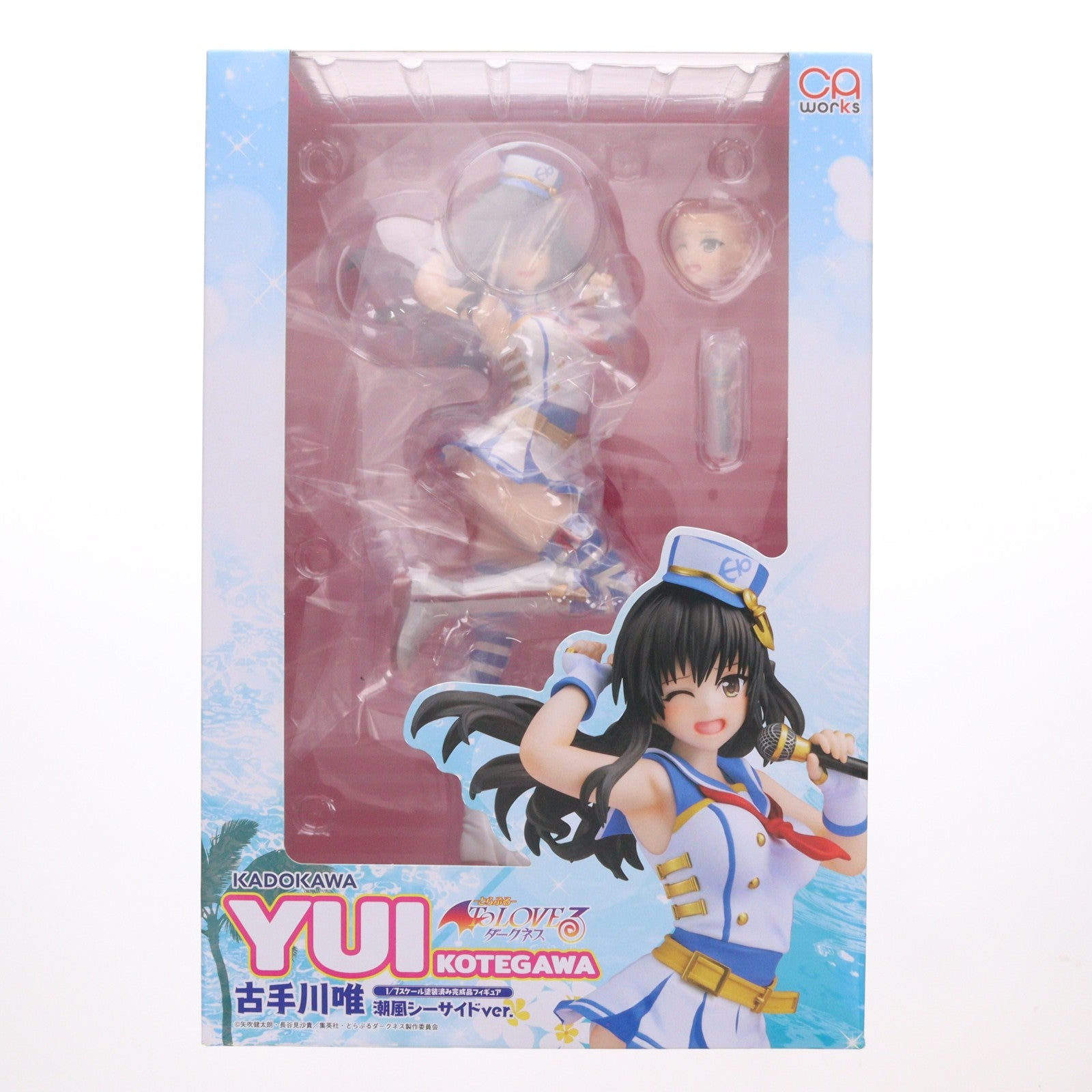 【中古即納】[FIG] CAworks 古手川唯(こてがわゆい) 潮風シーサイドver. To LOVEる-とらぶる- ダークネス 1/7 完成品 フィギュア KADOKAWA(カドカワ)(20221201)