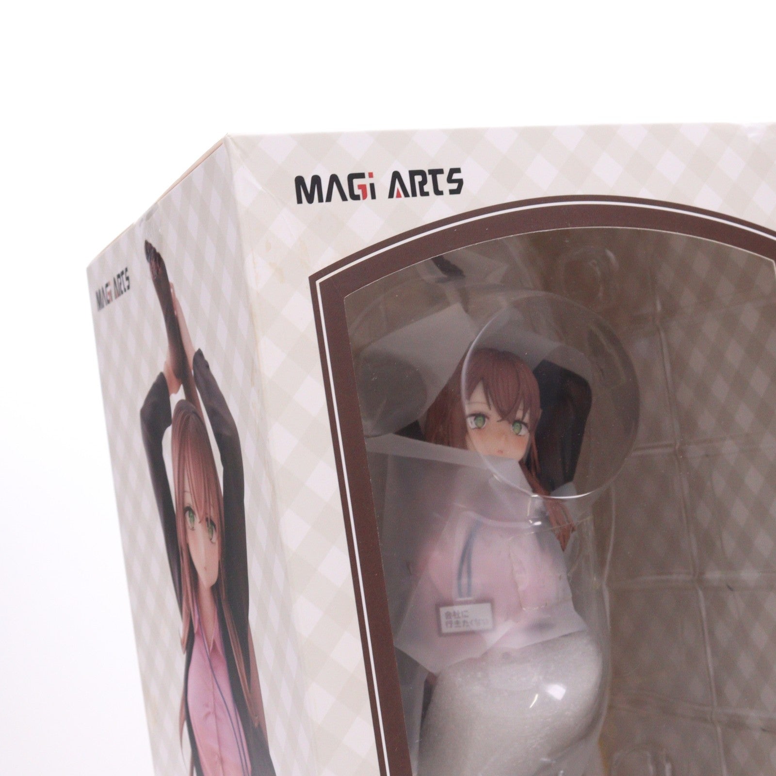 【中古即納】[FIG] 色紙付属 意外と体が柔らかい会社に行きたくないOLちゃん ピンクVer. 1/6 完成品 フィギュア MAGI ARTS(マギアーツ)(20250131)
