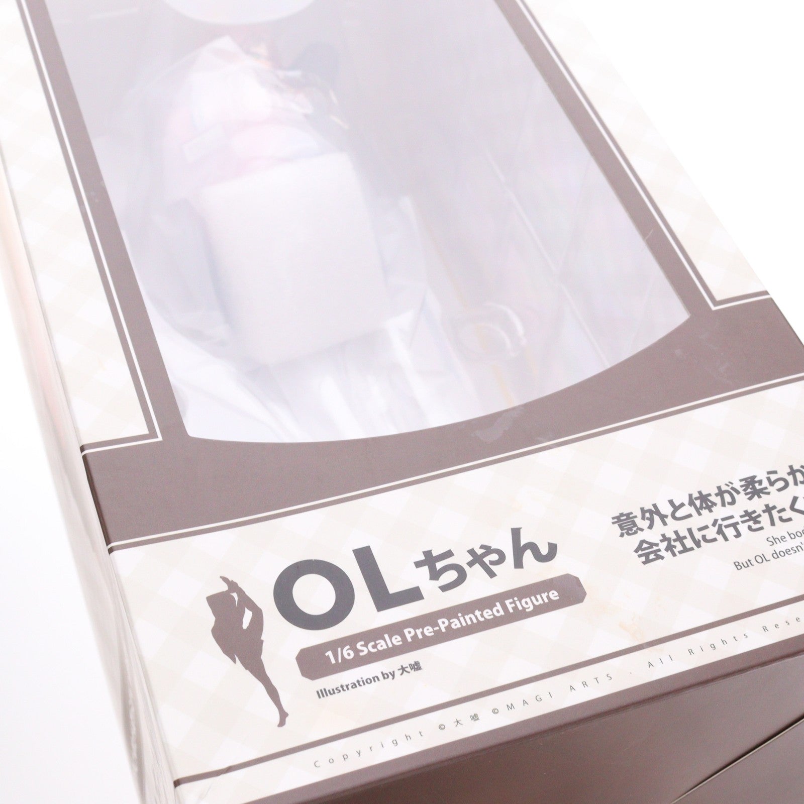 【中古即納】[FIG] 色紙付属 意外と体が柔らかい会社に行きたくないOLちゃん ピンクVer. 1/6 完成品 フィギュア MAGI ARTS(マギアーツ)(20250131)