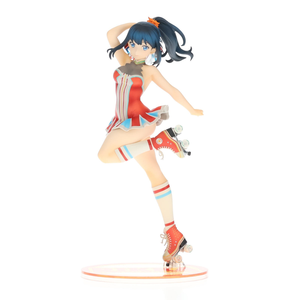 【中古即納】[FIG] 宝多六花(たからだりっか) チアガールstyle SSSS.GRIDMAN(グリッドマン) 1/7 完成品 フィギュア キューズQ(20211031)