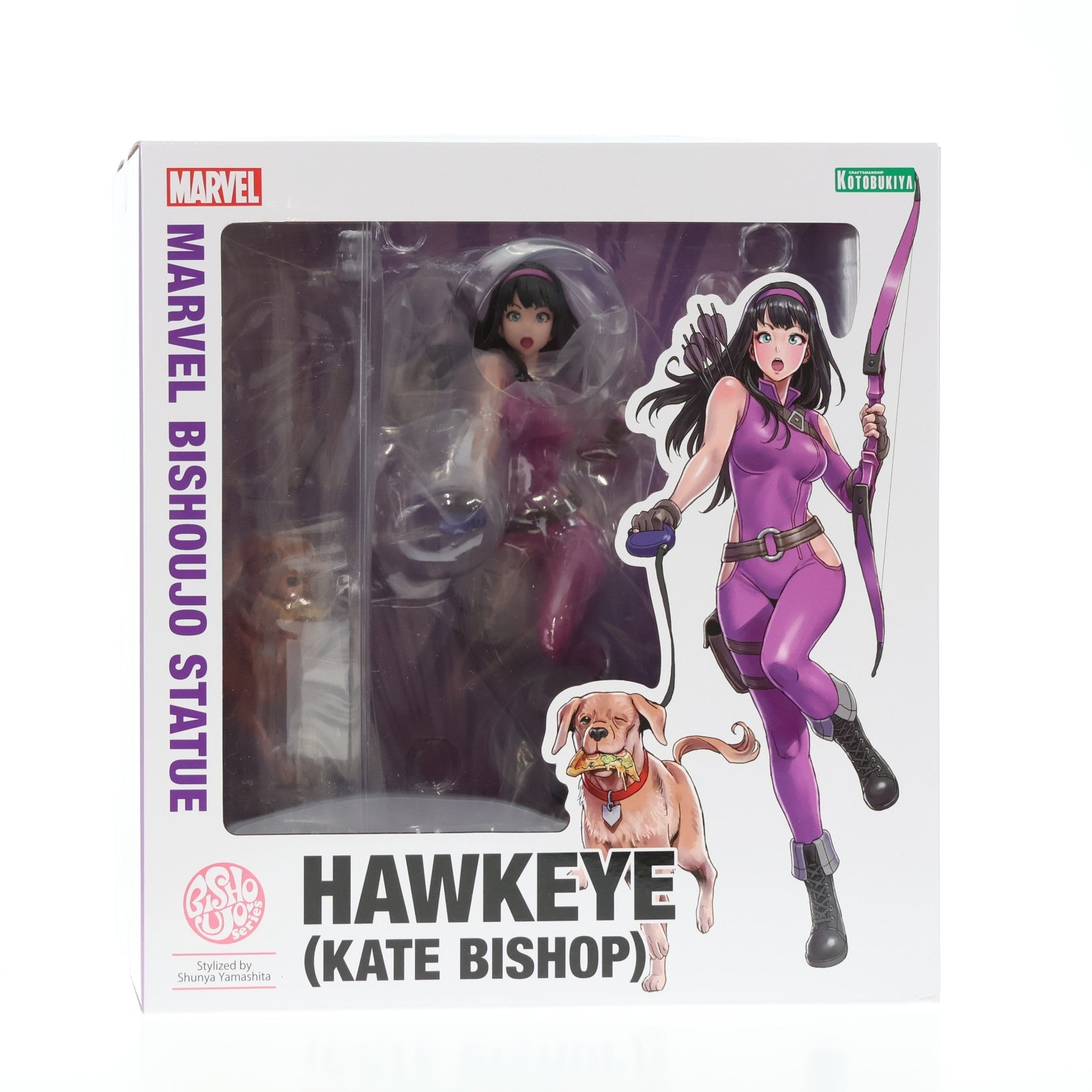【中古即納】[FIG] MARVEL美少女 ホークアイ(ケイト・ビショップ) ホークアイ:マイライフ・アズ・ア・ウェポン 1/7 完成品 フィギュア(MK354) コトブキヤ(20221127)