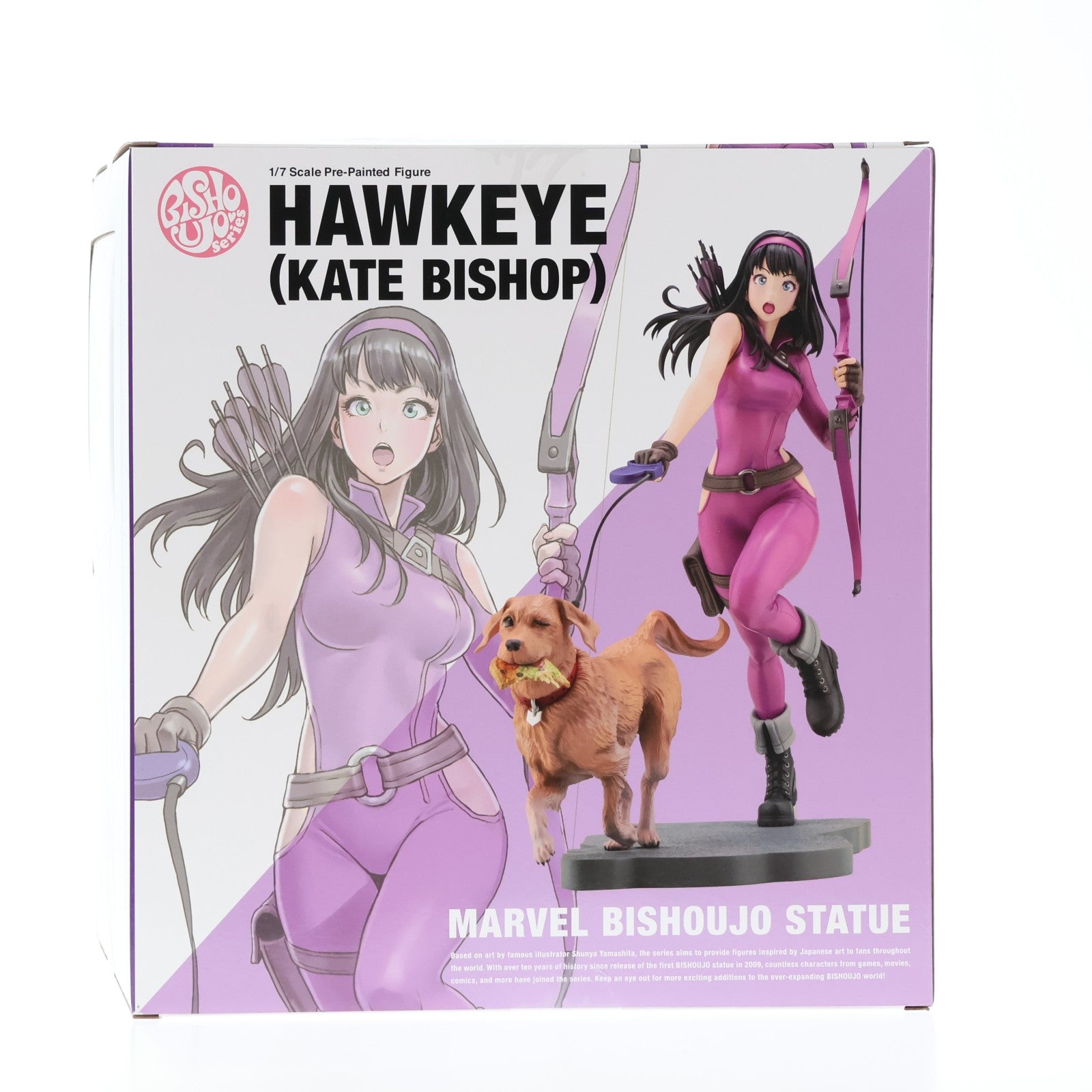 【中古即納】[FIG] MARVEL美少女 ホークアイ(ケイト・ビショップ) ホークアイ:マイライフ・アズ・ア・ウェポン 1/7 完成品 フィギュア(MK354) コトブキヤ(20221127)