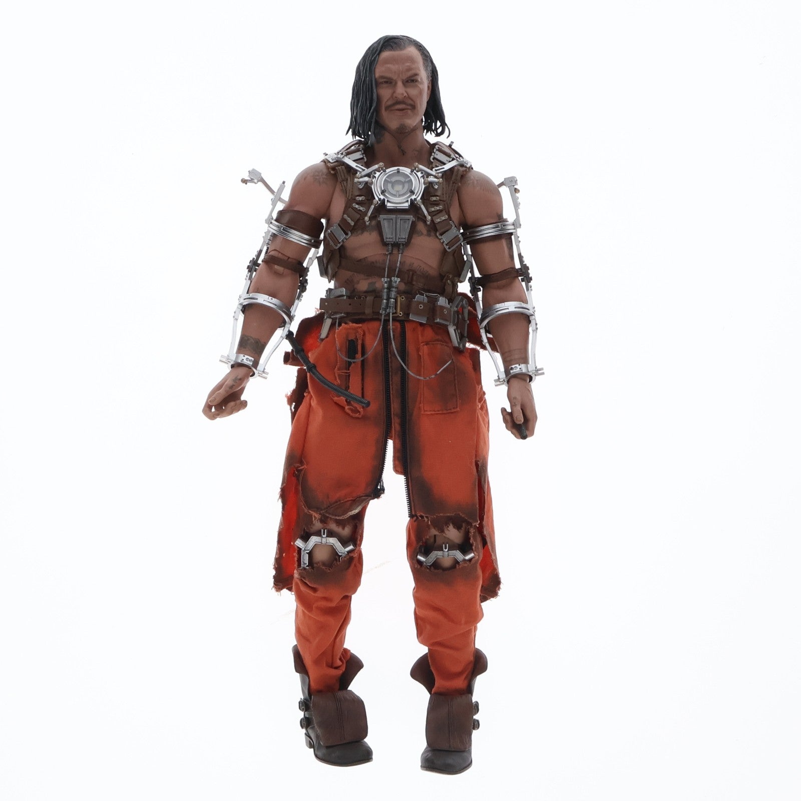 【中古即納】[FIG] ムービー・マスターピース ウィップラッシュ アイアンマン2 1/6 完成品 アクションフィギュア(MM121) ホットトイズ(20100831)