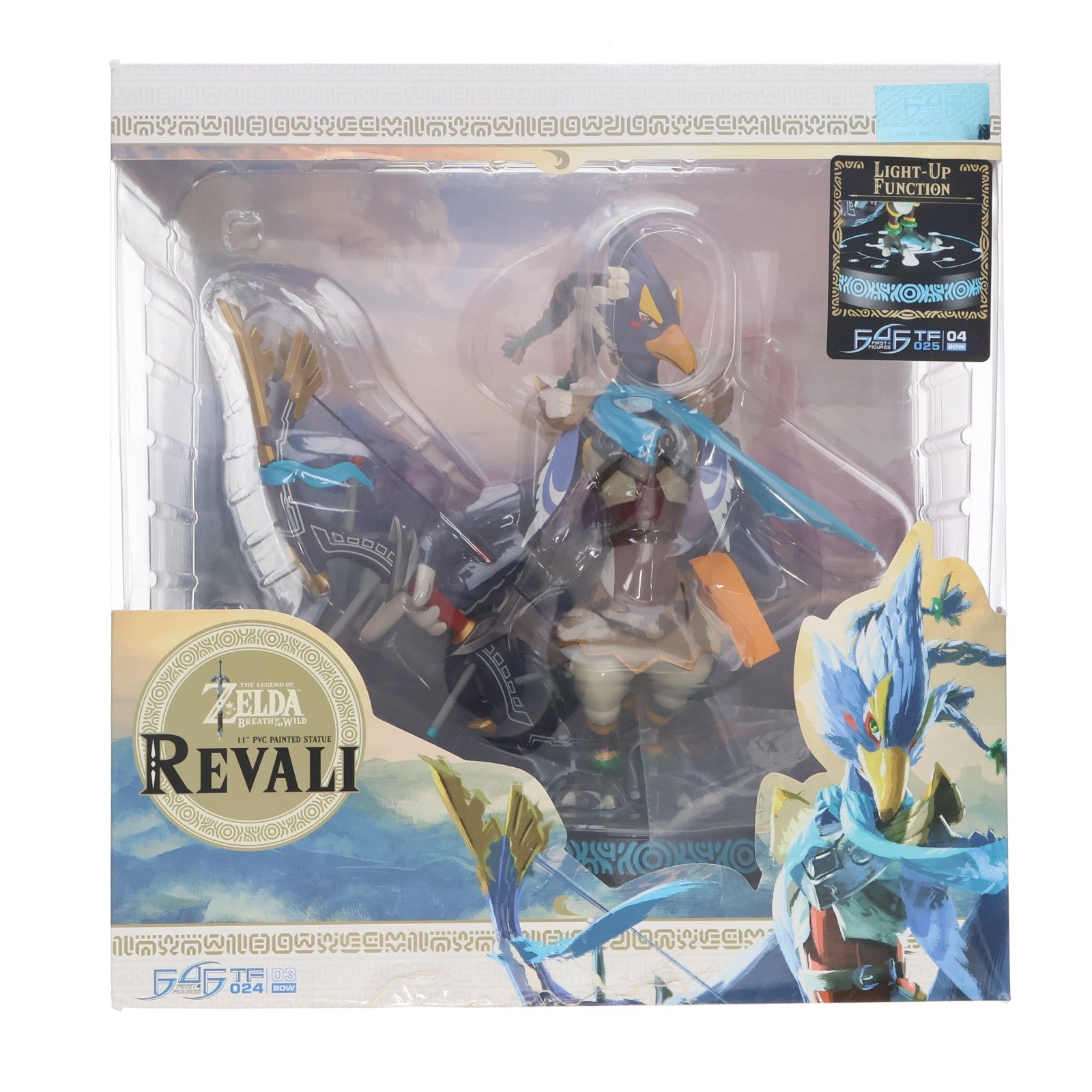 【中古即納】[FIG] リーバル 10インチ PVCスタチュー コレクターエディション ゼルダの伝説 ブレス オブ ザ ワイルド 完成品 フィギュア(海外流通版) First 4 Figures(ファースト4フィギュア)(20220228)
