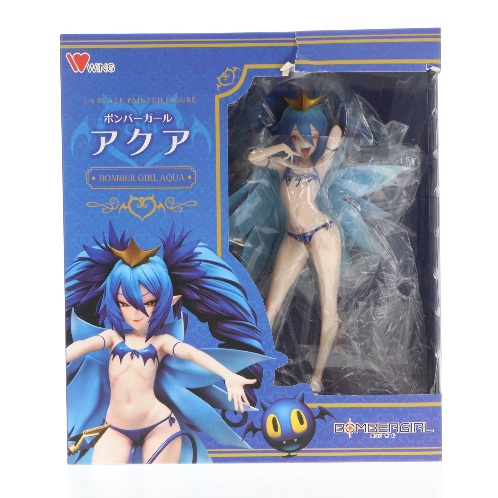 【中古即納】[FIG] アクア ボンバーガール 1/6 完成品 フィギュア WING(ウイング)(20220420)