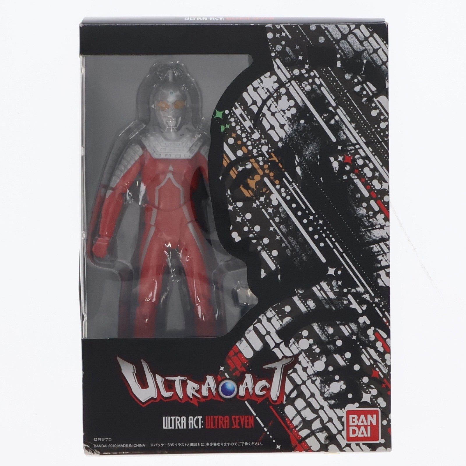 【中古即納】[FIG] ULTRA-ACT(ウルトラアクト) ウルトラセブン(2010年版) 完成品 可動フィギュア バンダイ(20101224)