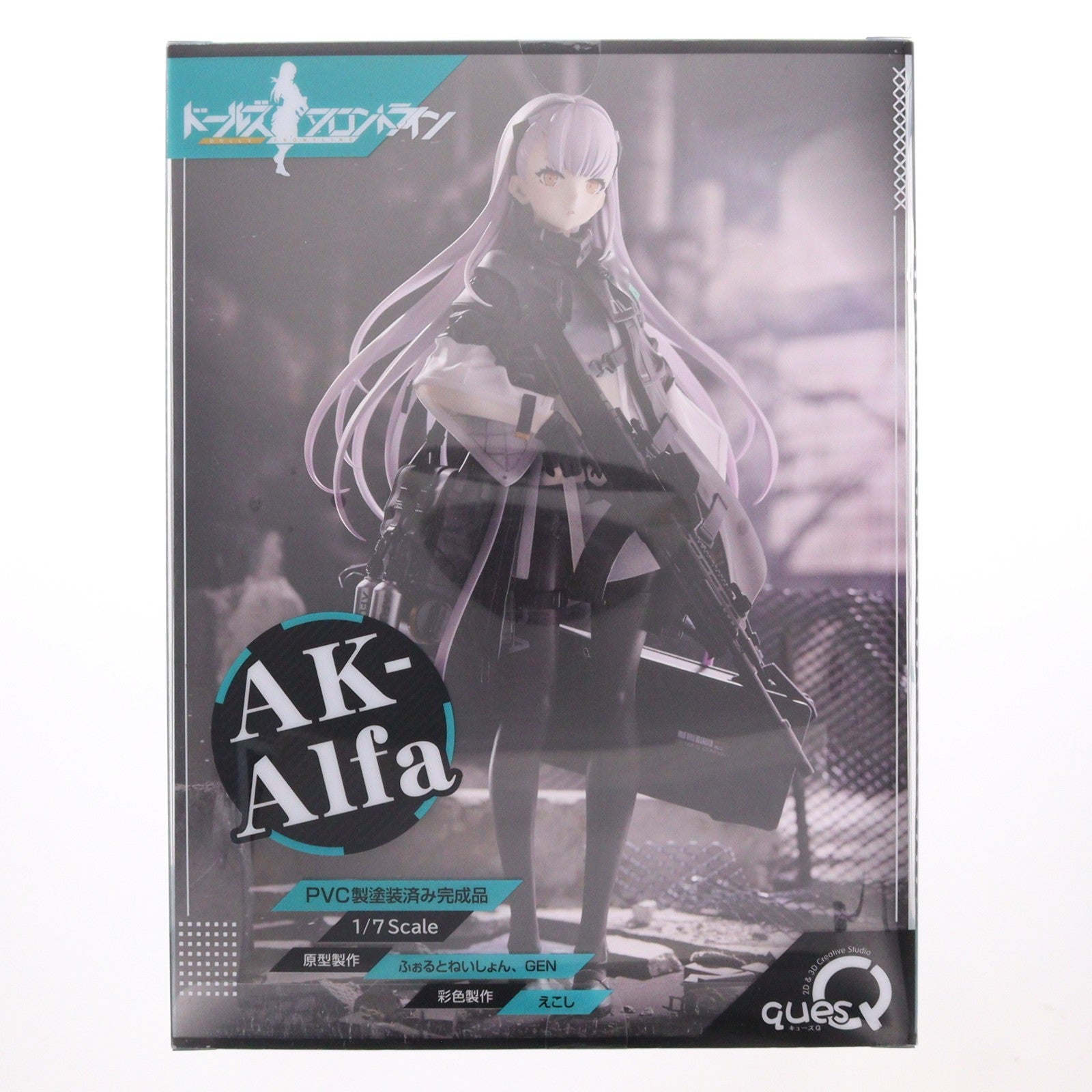 【中古即納】[FIG] AK-Alfa ドールズフロントライン 1/7 完成品 フィギュア キューズQ(20241228)