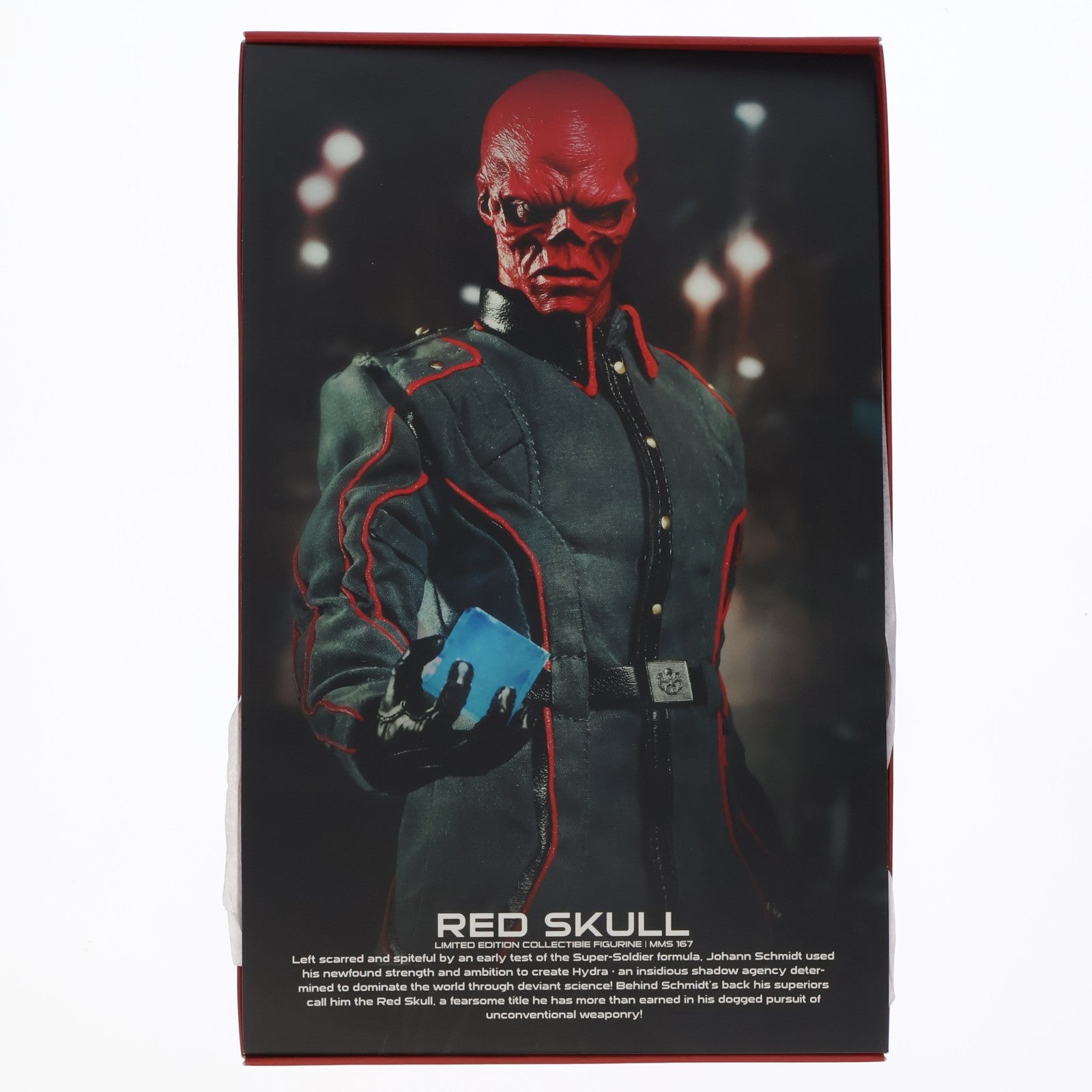 【中古即納】[FIG] ムービー・マスターピース レッド・スカル キャプテン・アメリカ/ザ・ファースト・アベンジャー 1/6 完成品 アクションフィギュア(MMS167) ホットトイズ(20120714)
