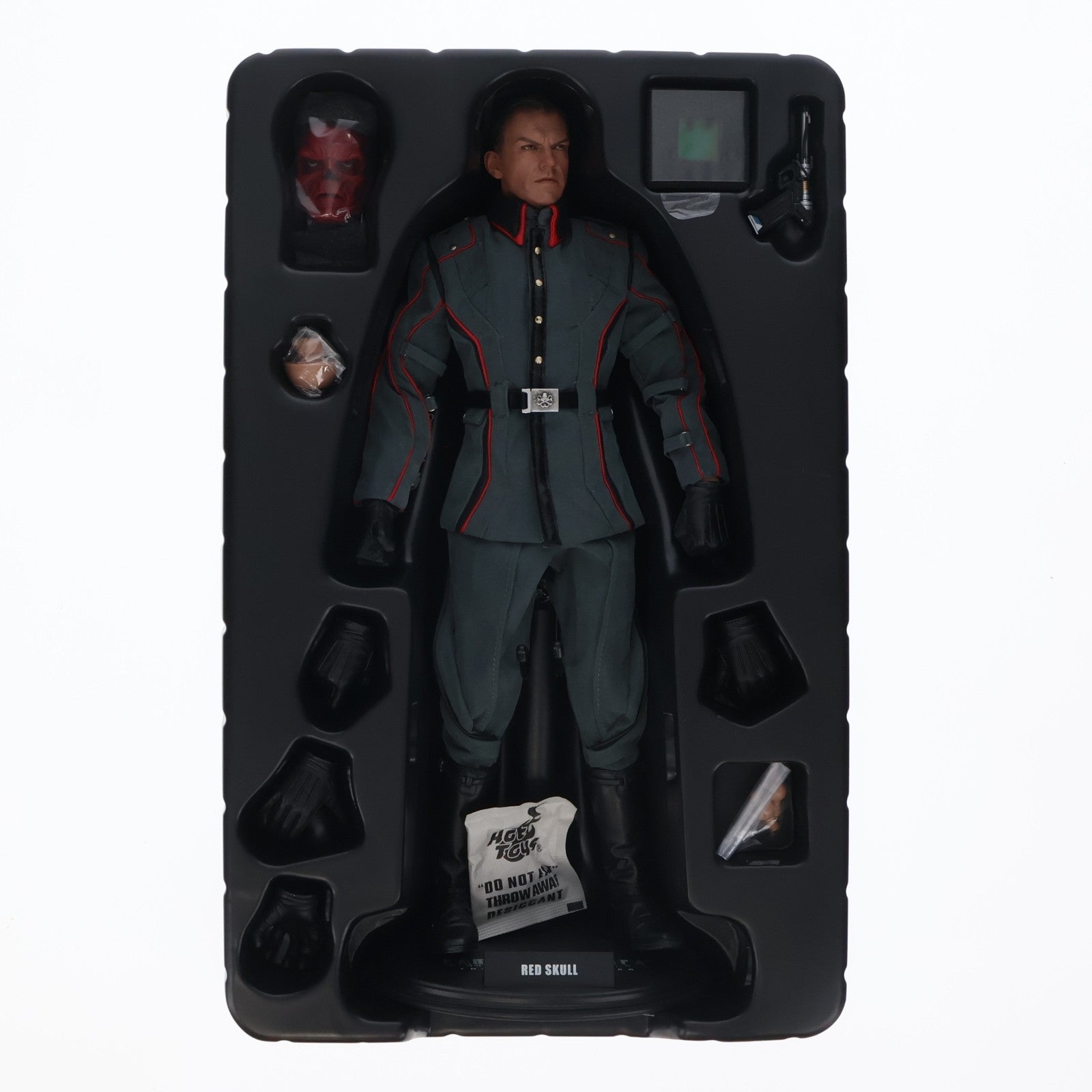 【中古即納】[FIG] ムービー・マスターピース レッド・スカル キャプテン・アメリカ/ザ・ファースト・アベンジャー 1/6 完成品 アクションフィギュア(MMS167) ホットトイズ(20120714)