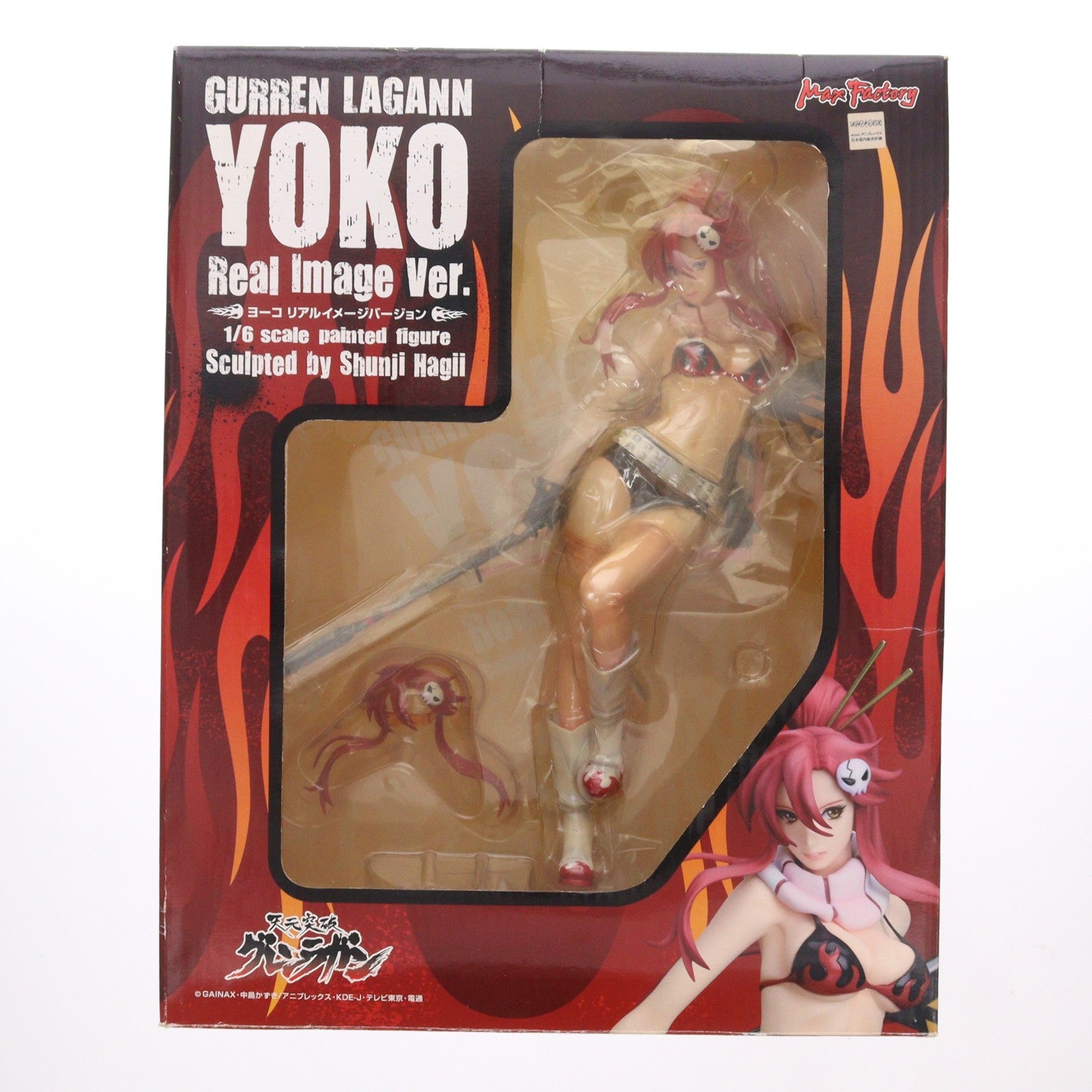 【中古即納】[FIG] ヨーコ リアルイメージver. 天元突破グレンラガン 1/6 完成品 フィギュア マックスファクトリー(20091223)