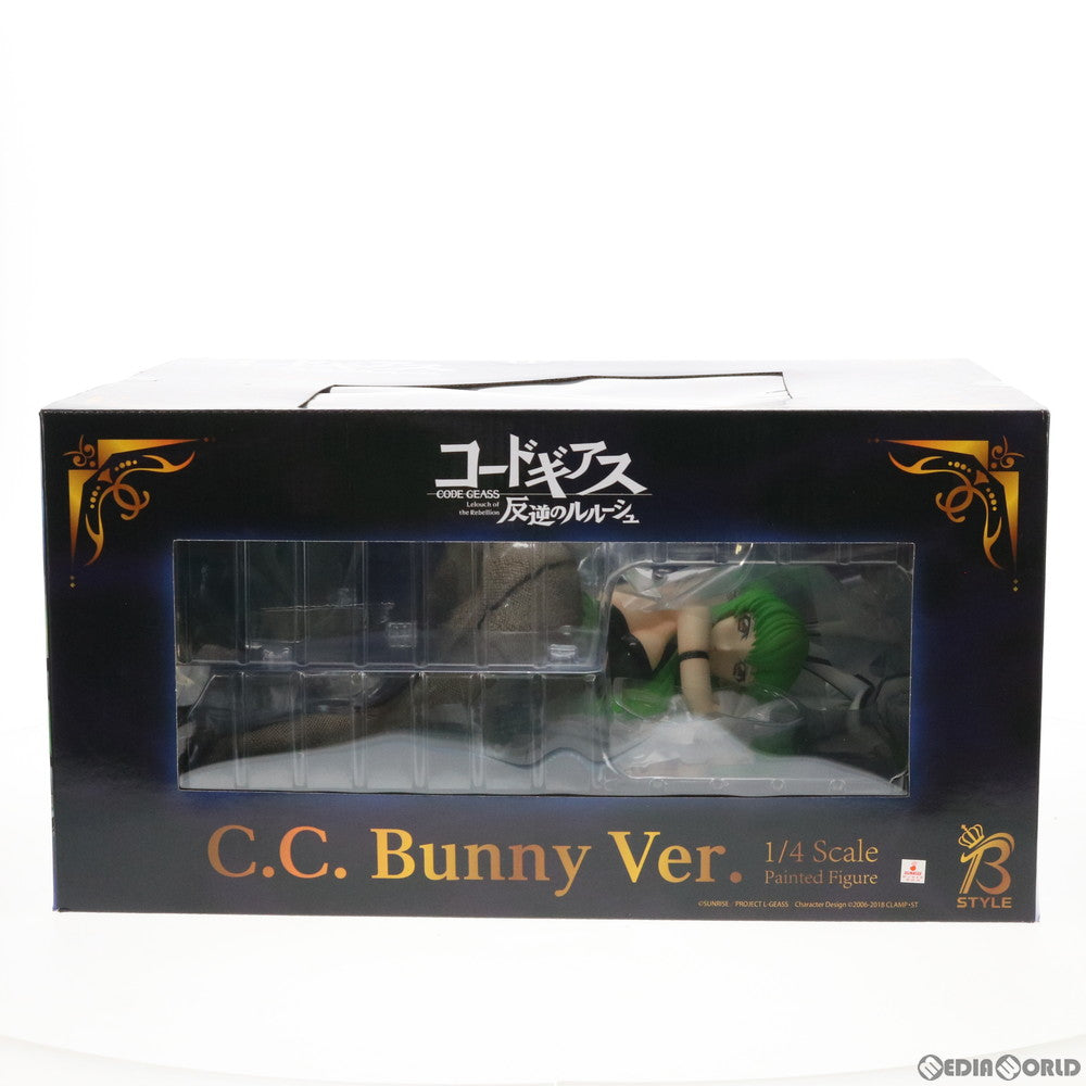 【中古即納】[FIG] B-style C.C.(シーツー) バニーVer. コードギアス 反逆のルルーシュ 1/4 完成品 フィギュア プレミアムバンダイ&アニメイト&あみあみ限定 FREEing(フリーイング)(20191231)