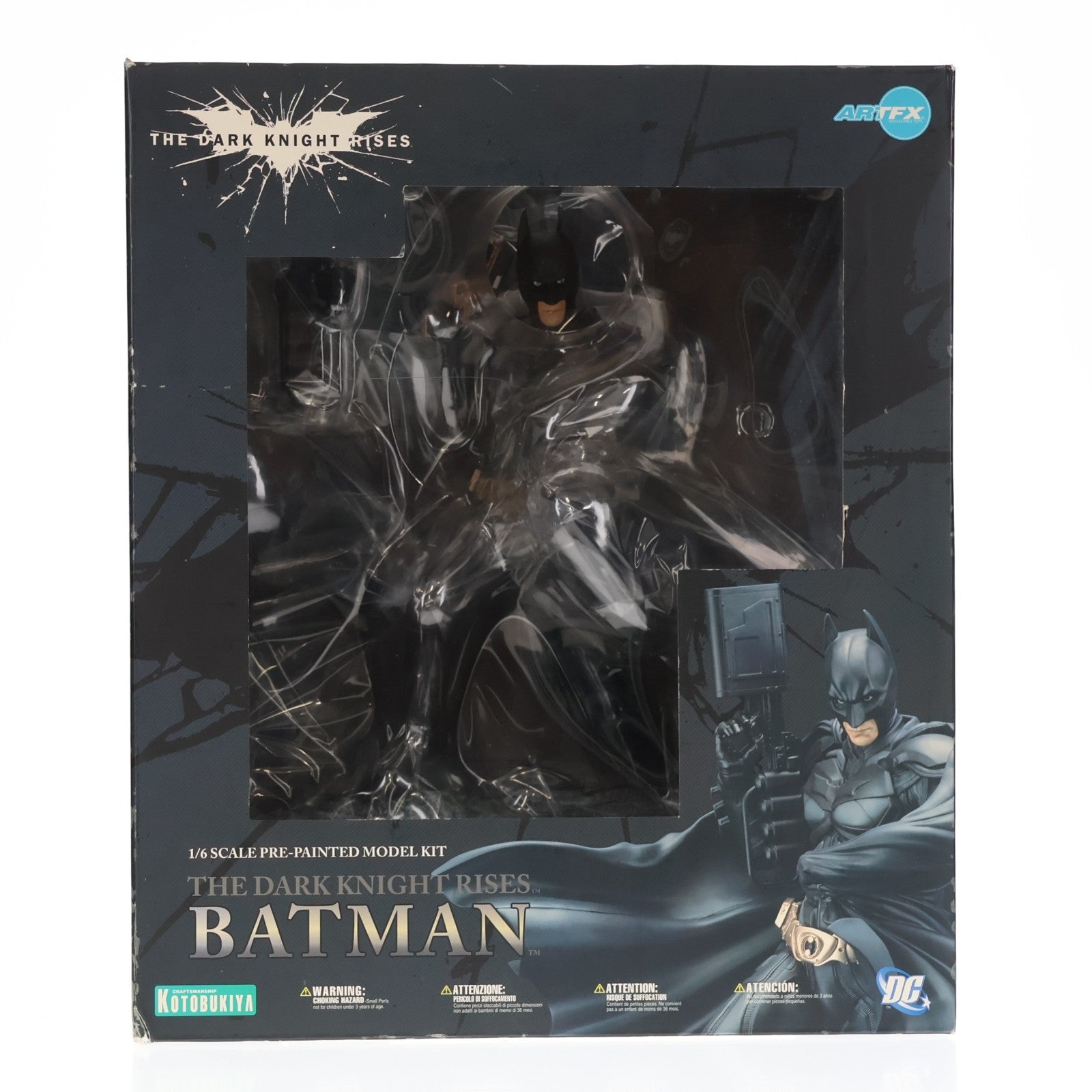 【中古即納】[FIG] ARTFX ダークナイト ライジング バットマン THE DARK KNIGHT RISES 1/6 完成品 フィギュア(SV68) コトブキヤ(20121028)
