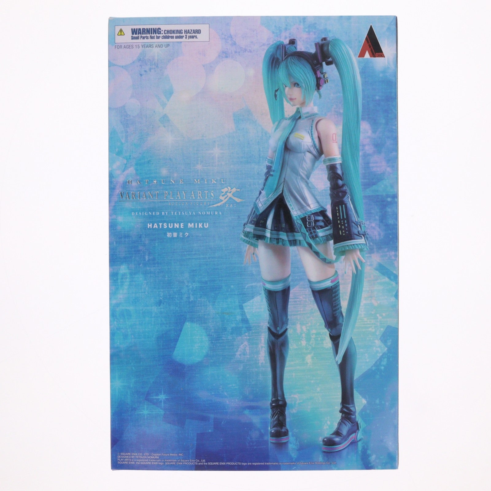【中古即納】[FIG] VARIANT PLAY ARTS改(ヴァリアントプレイアーツ改) HATSUNE MIKU DESIGNED BY TETSUYA NOMURA 初音ミク 完成品 可動フィギュア スクウェア・エニックス(20151226)
