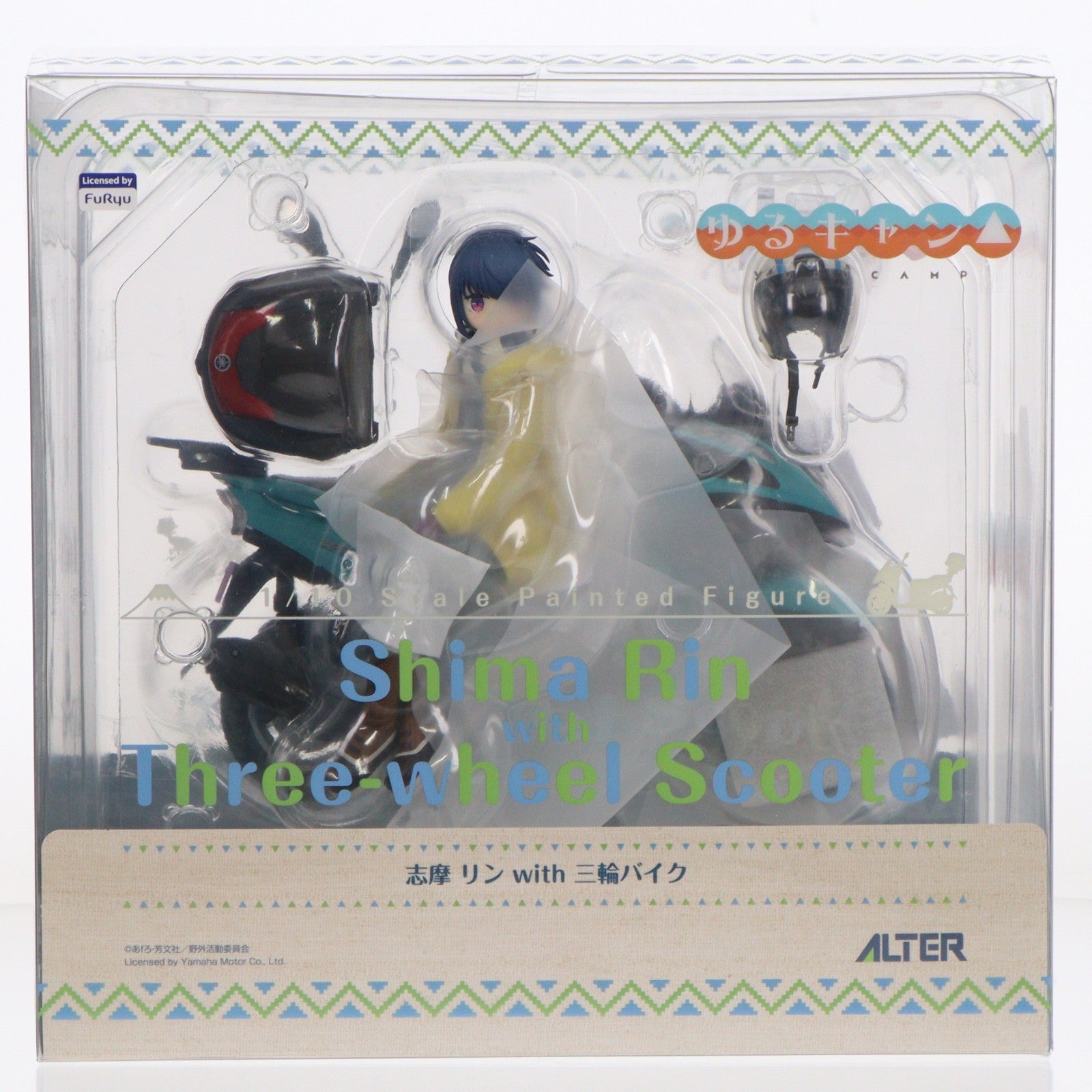【中古即納】[FIG] 志摩リン(しまりん) with 三輪バイク ゆるキャン△ 1/10 完成品 フィギュア アルター(20260207)