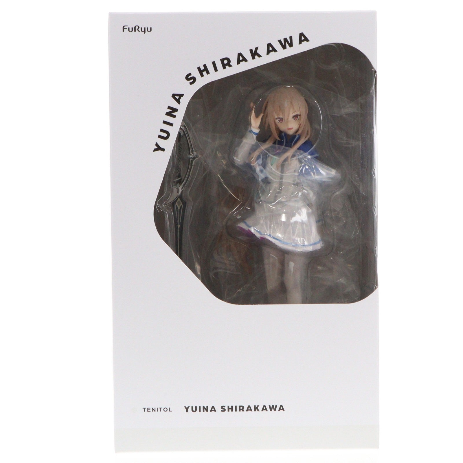 【中古即納】[FIG] TENITOL 白河ユイナ(しらかわゆいな) ヘブンバーンズレッド 完成品 フィギュア(AMU-TNL0067) フリュー(20240825)