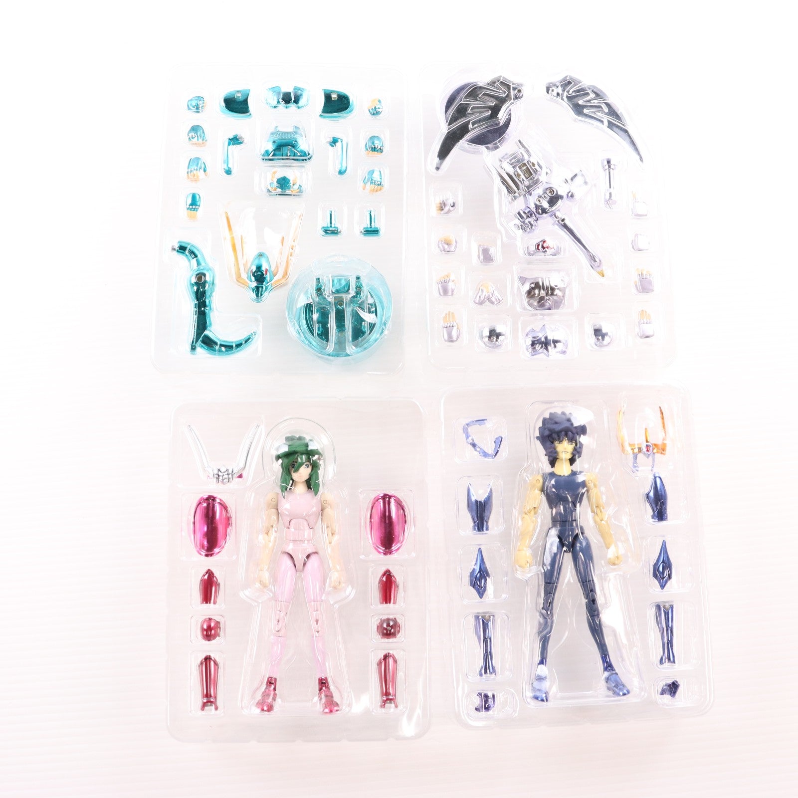 【中古即納】[FIG] 聖闘士聖衣神話 青銅聖闘士 五戦士集結 聖闘士星矢 完成品 可動フィギュア バンダイ(20071210)