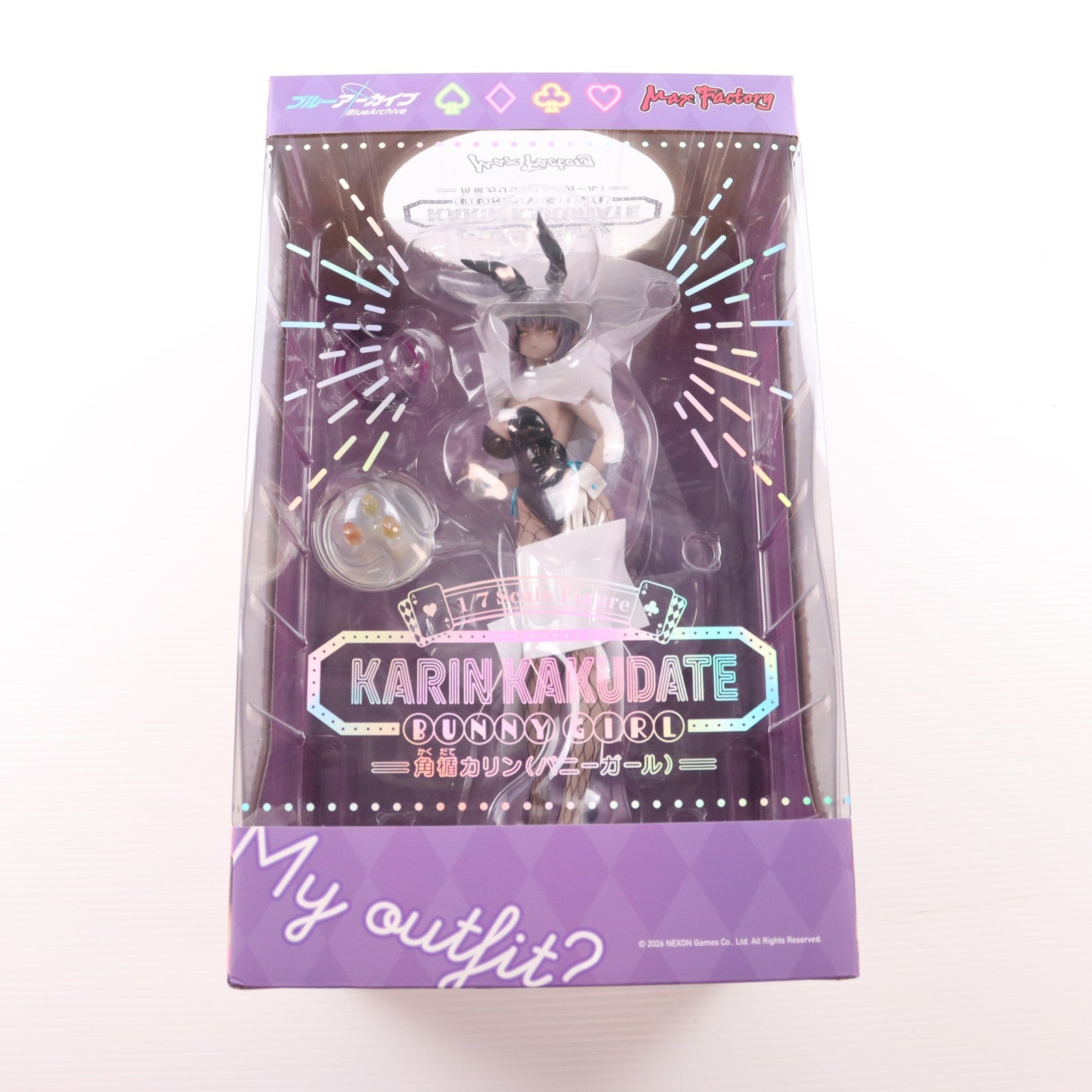 【中古即納】[FIG] 角楯カリン(バニーガール)(かくだてかりん) ブルーアーカイブ -Blue Archive- 1/7 完成品 フィギュア マックスファクトリー(20260521)