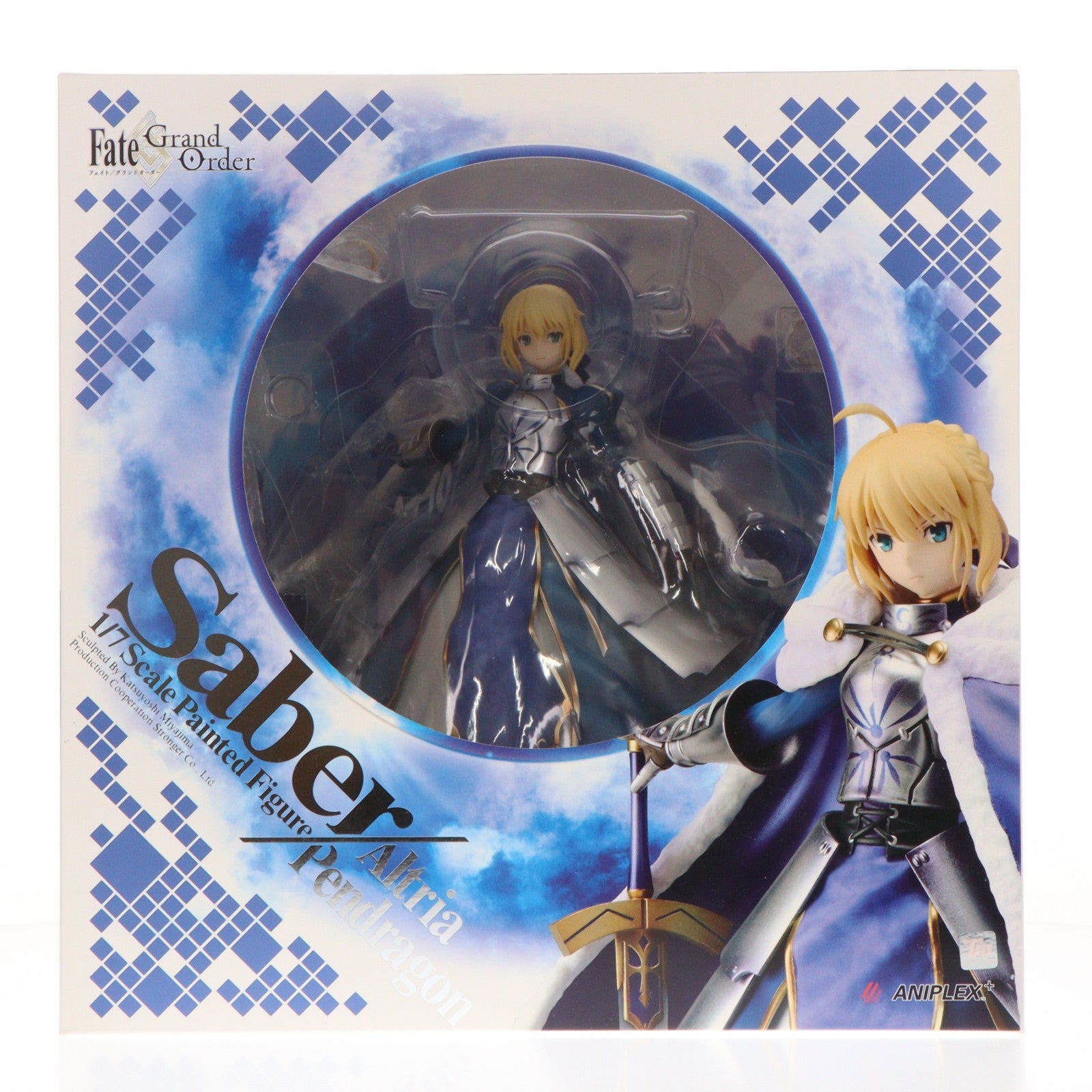 【中古即納】[FIG] ANIPLEX+限定 セイバー/アルトリア・ペンドラゴン 通常版 Fate/Grand Order(フェイト/グランドオーダー) 1/7 完成品 フィギュア(MD15-0249001) アニプレックス(20170131)