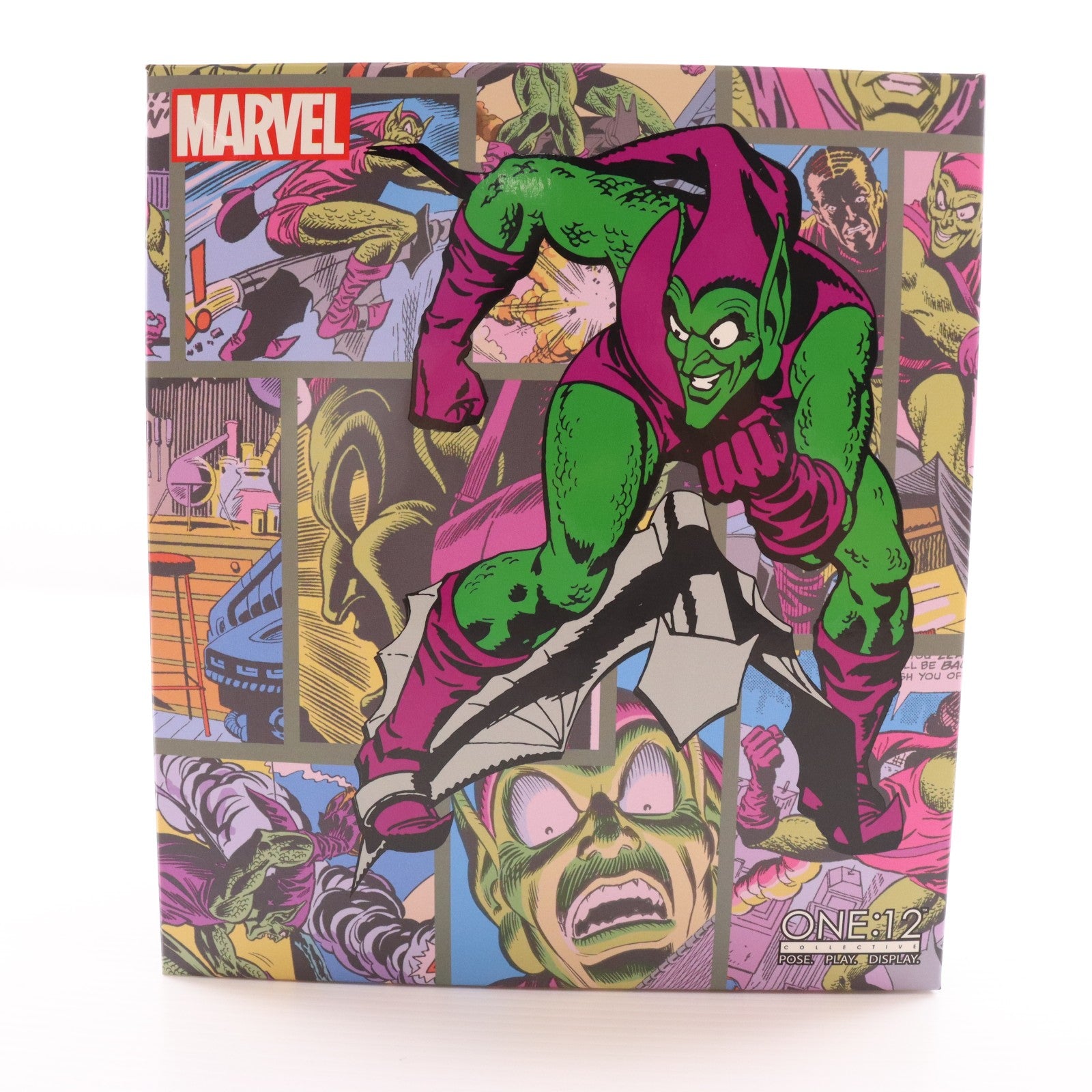 【中古即納】[FIG] ワン12コレクティブ グリーンゴブリン DX エディション The Amazing Spider-Man(ジ・アメイジング・スパイダーマン) 1/12 完成品 アクションフィギュア(海外流通版) メズコトイズ(20240331)
