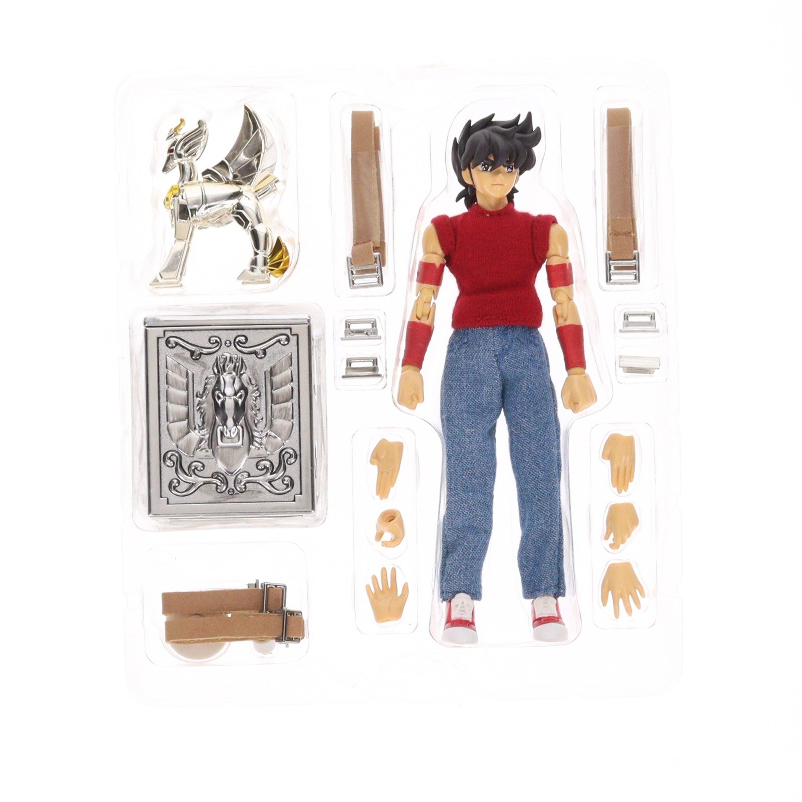 【中古即納】[FIG] 聖闘士聖衣神話APPENDIX ペガサス星矢(私服) 聖闘士星矢 完成品 可動フィギュア バンダイ(20071123)