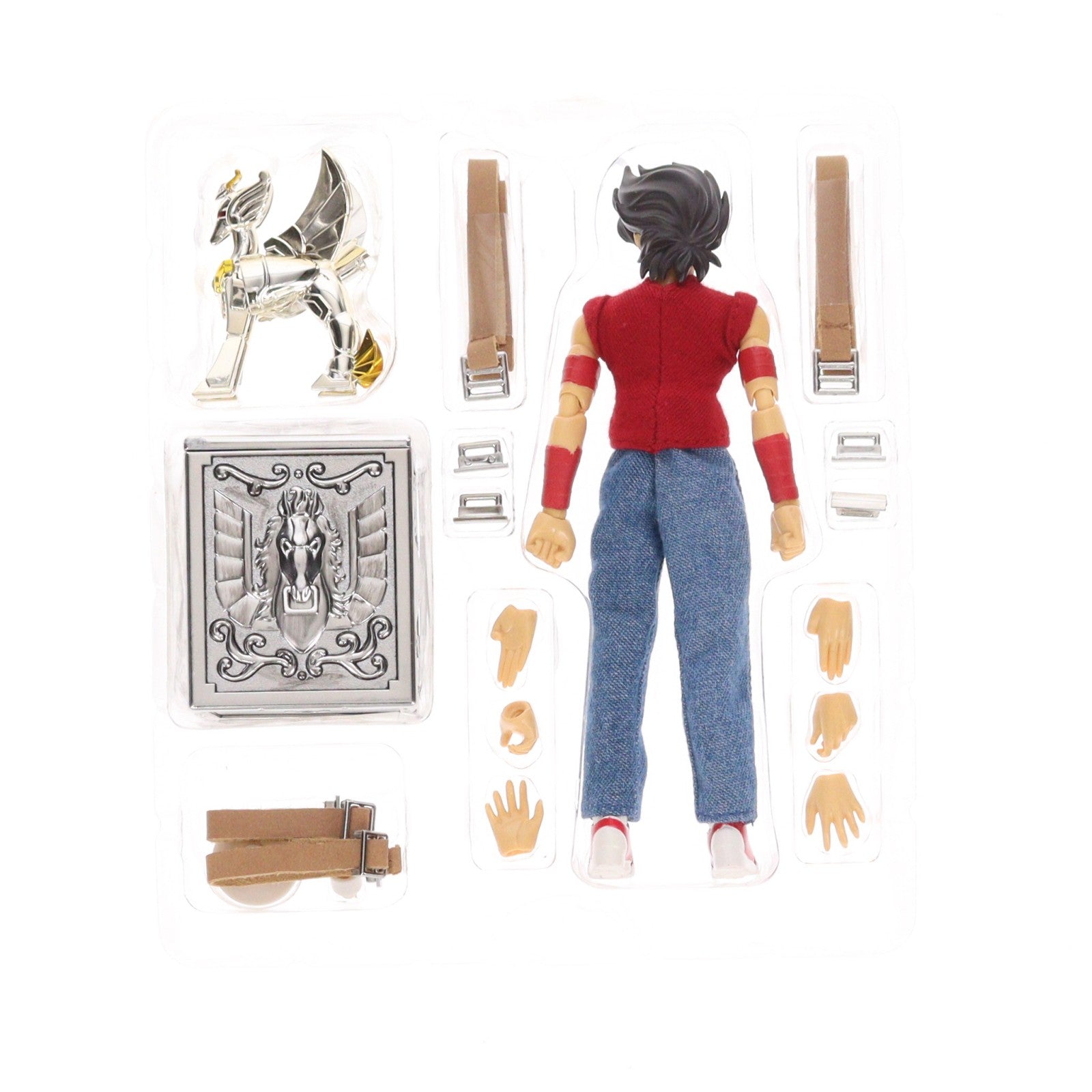 【中古即納】[FIG] 聖闘士聖衣神話APPENDIX ペガサス星矢(私服) 聖闘士星矢 完成品 可動フィギュア バンダイ(20071123)
