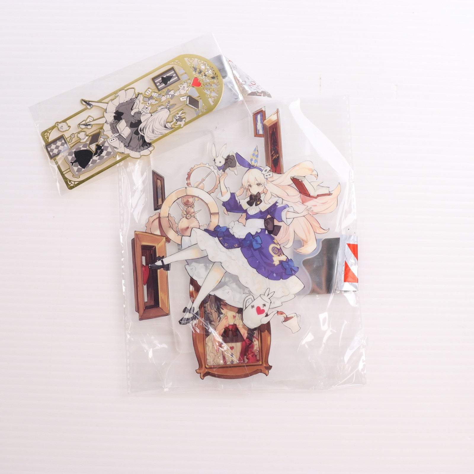 【中古即納】[FIG] メタルブックマーカー&アクリルスタンド付属 不思議の夢遊譚～夢入りの時間～アリス・リデル 1/7 完成品 フィギュア APEX(エーペックス)(20250508)