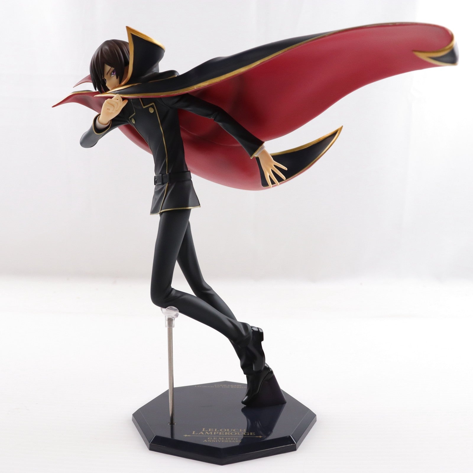 【中古即納】[FIG] G.E.M.シリーズ ルルーシュ・ランペルージ G.E.M.15th Anniversary ver. コードギアス 反逆のルルーシュ 完成品 フィギュア プレミアムバンダイ&一部流通限定 メガハウス(20241128)