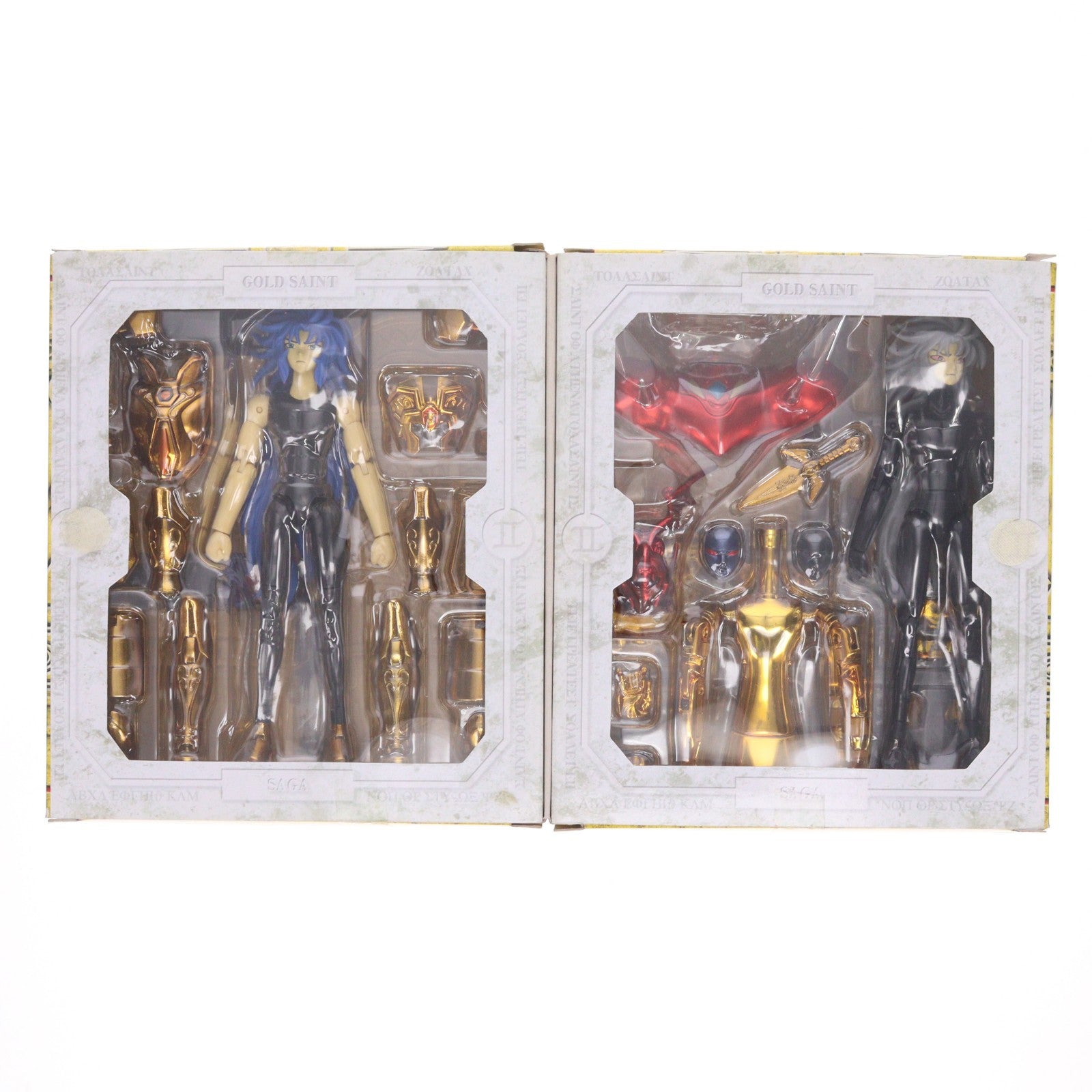 【中古即納】[FIG] (再販) 聖闘士聖衣神話 ジェミニサガ&アーレス教皇 聖闘士星矢 完成品 可動フィギュア バンダイ(20100918)