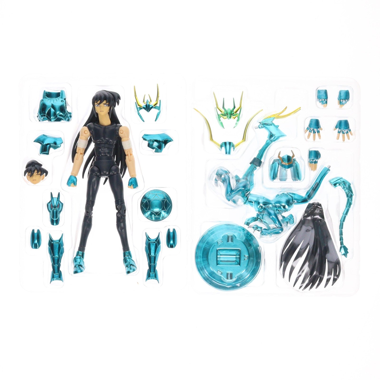 【中古即納】[FIG] 聖闘士聖衣神話 ドラゴン紫龍(最終青銅聖衣) 聖闘士星矢 冥王ハーデス十二宮編 完成品 可動フィギュア バンダイ(20080920)