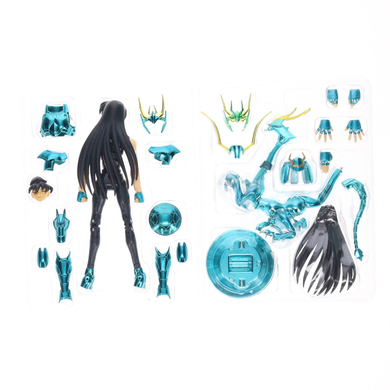 【中古即納】[FIG] 聖闘士聖衣神話 ドラゴン紫龍(最終青銅聖衣) 聖闘士星矢 冥王ハーデス十二宮編 完成品 可動フィギュア バンダイ(20080920)