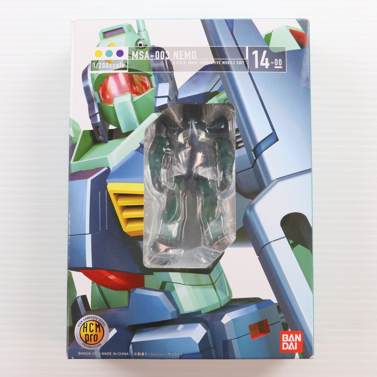 【中古即納】[FIG] HCM-Pro 14-00 MSA-003 ネモ 機動戦士Zガンダム 1/200 完成品 可動フィギュア バンダイ(20050531)