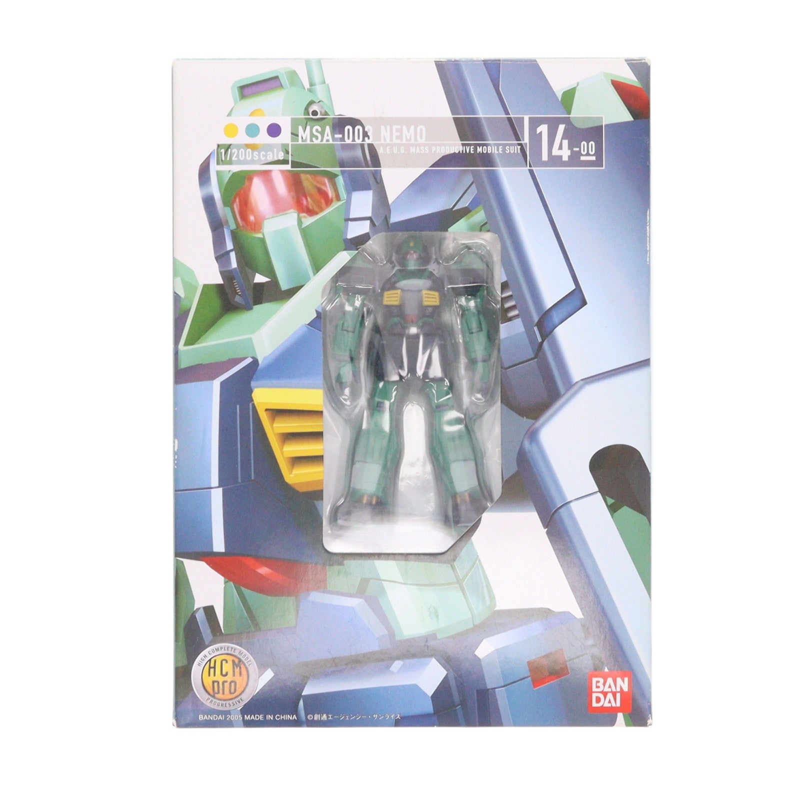 【中古即納】[FIG] HCM-Pro 14-00 MSA-003 ネモ 機動戦士Zガンダム 1/200 完成品 可動フィギュア バンダイ(20050531)