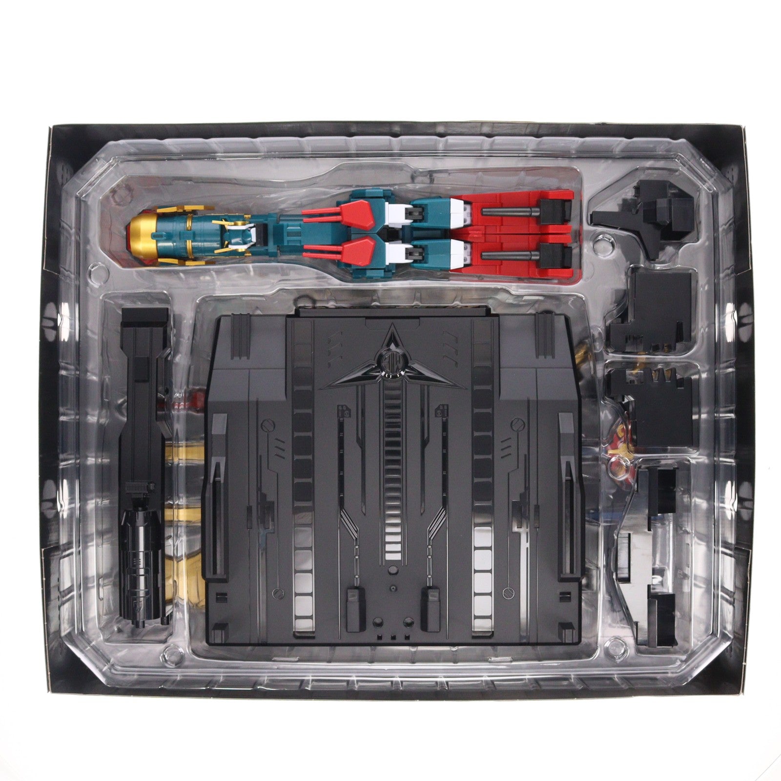 【中古即納】[FIG] THE合体 マイトガンナー+パーフェクトオプションセット 勇者特急マイトガイン 完成品 可動フィギュア グッドスマイルカンパニー(20240531)