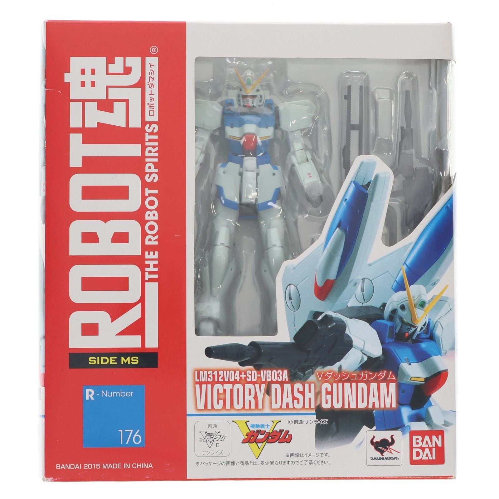 【中古即納】[FIG] ROBOT魂(SIDE MS) Vダッシュガンダム 機動戦士Vガンダム 完成品 可動フィギュア バンダイ(20150221)