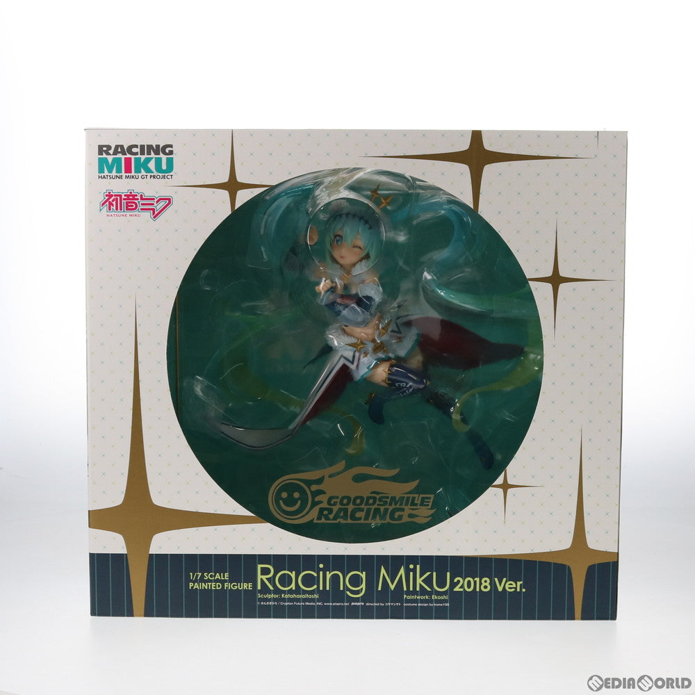 【中古即納】[FIG] レーシングミク 2018Ver. 初音ミク GTプロジェクト 1/7 完成品 フィギュア グッドスマイルレーシング(20200612)