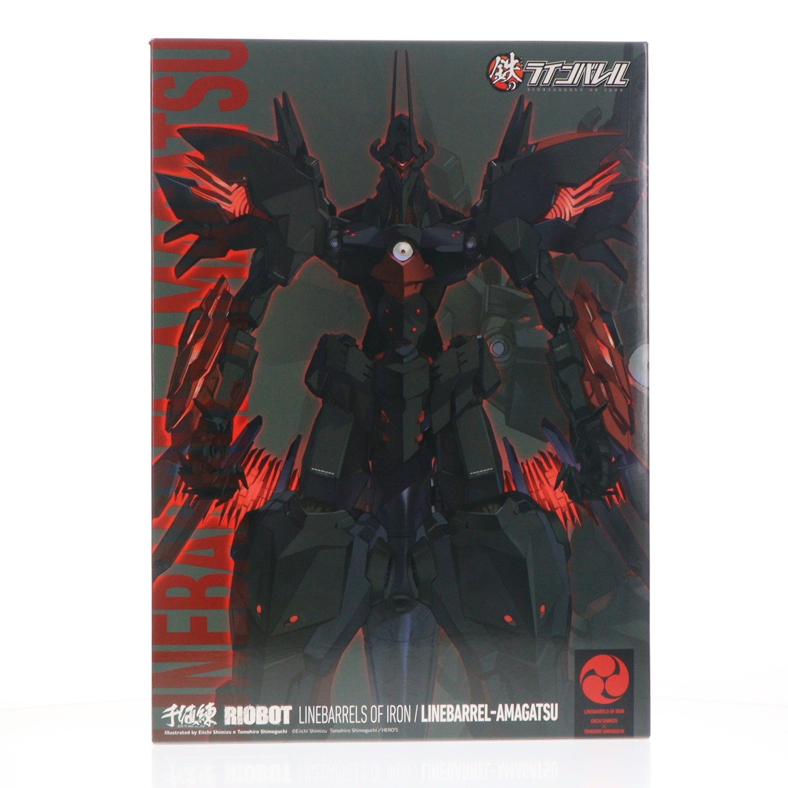 【中古即納】[FIG] RIOBOT ラインバレル・アマガツ 鉄のラインバレル 完成品 可動フィギュア 千値練(せんちねる)(20230831)