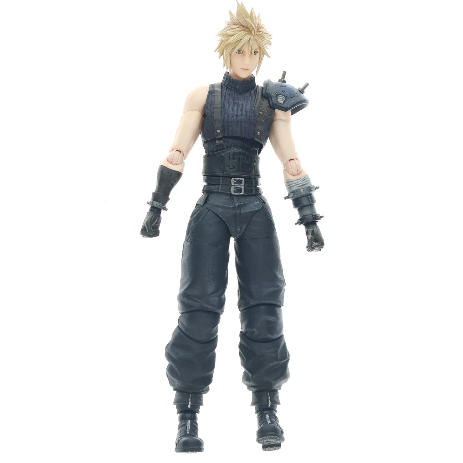 【中古即納】[FIG] (フィギュア単品) PLAY ARTS改(プレイアーツ改) クラウド・ストライフ&ハーディ=デイトナ ファイナルファンタジーVII リメイク 完成品 可動フィギュア スクウェア・エニックスe-STORE限定 スクウェア・エニックス(20200410)