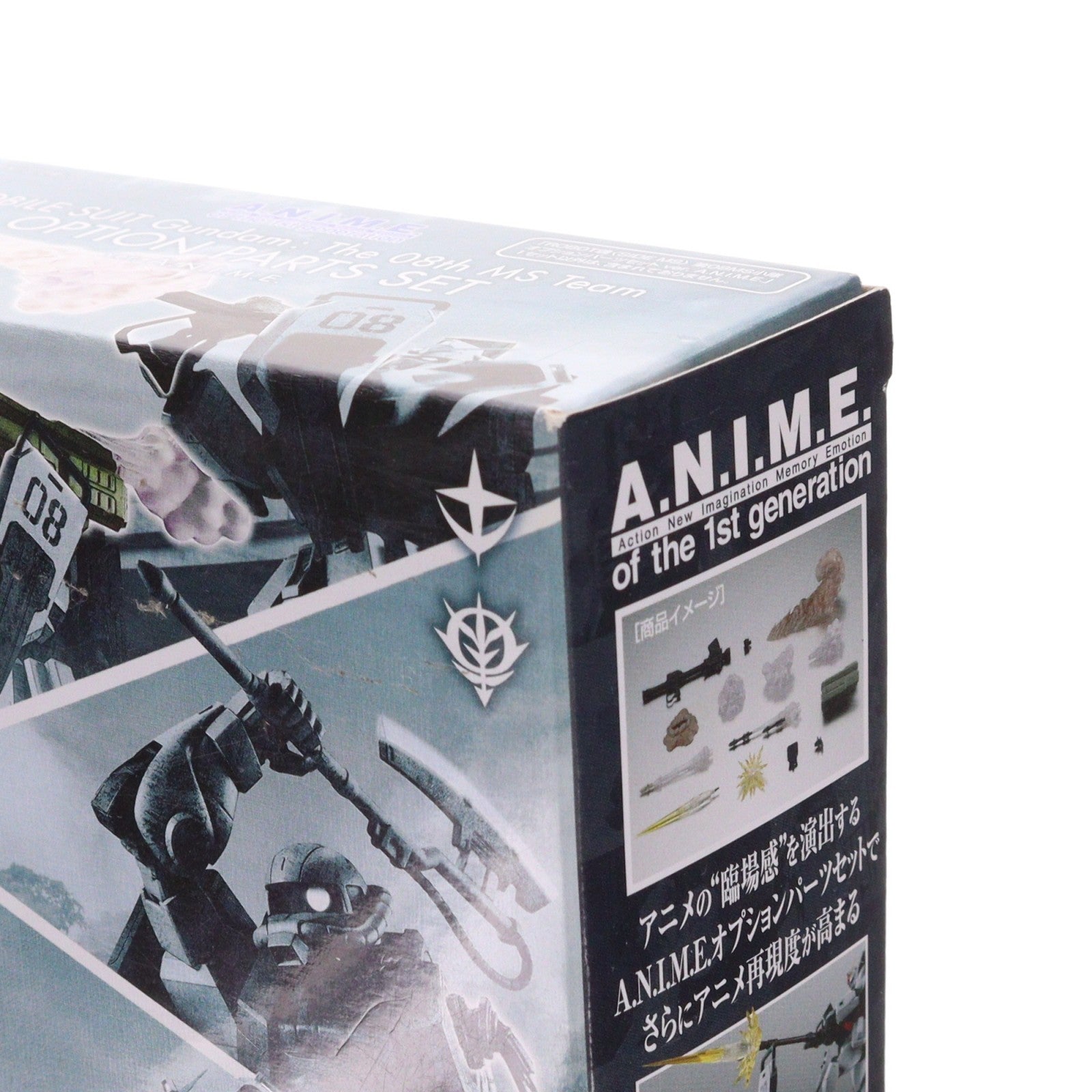 【中古即納】[FIG] ROBOT魂(SIDE MS) 第08MS小隊オプションパーツセット ver. A.N.I.M.E. 機動戦士ガンダム 第08MS小隊 フィギュア用アクセサリ バンダイスピリッツ(20220226)