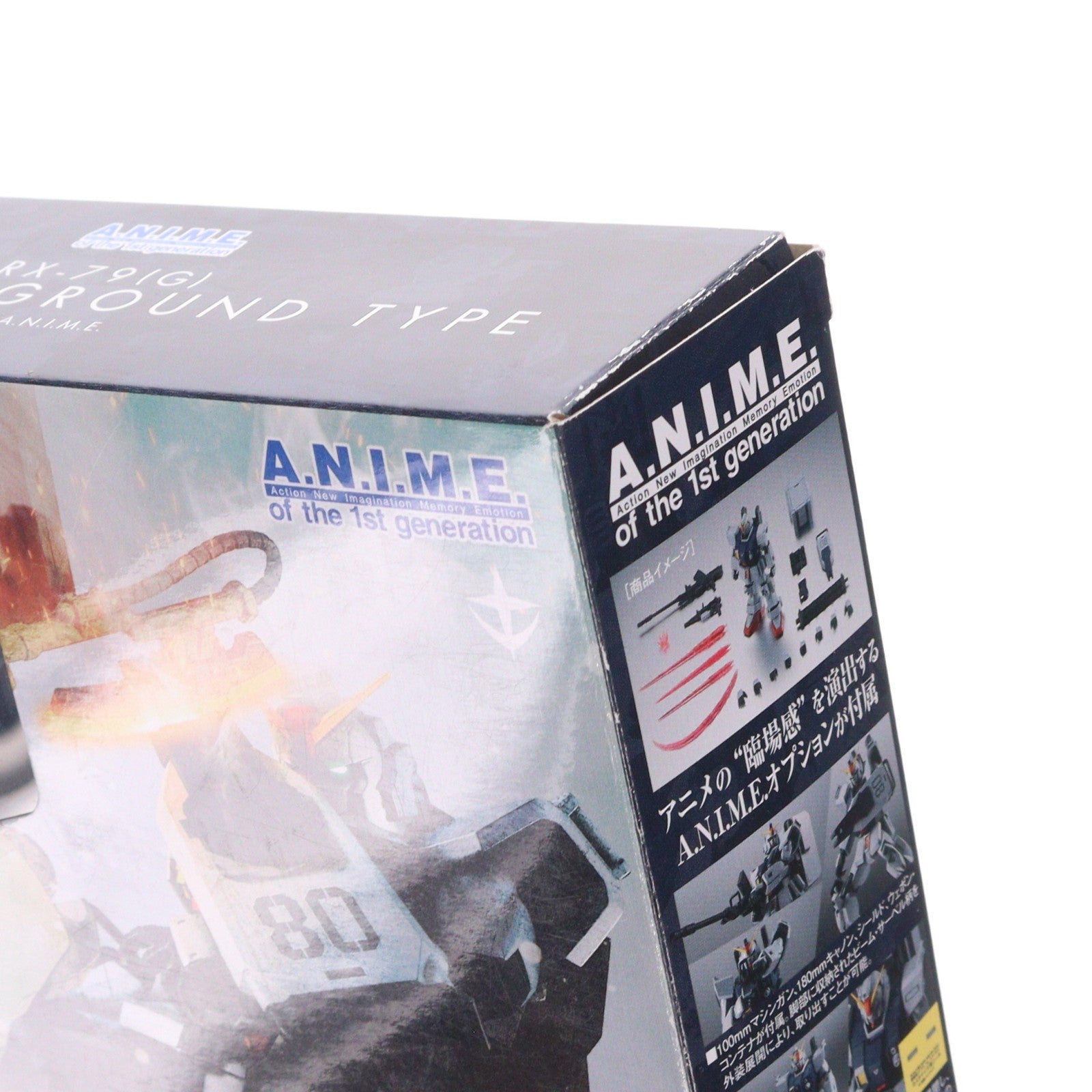 【中古即納】[FIG] ROBOT魂(SIDE MS) RX-79(G) 陸戦型ガンダム ver. A.N.I.M.E. 機動戦士ガンダム 第08MS小隊 完成品 可動フィギュア バンダイスピリッツ(20211225)